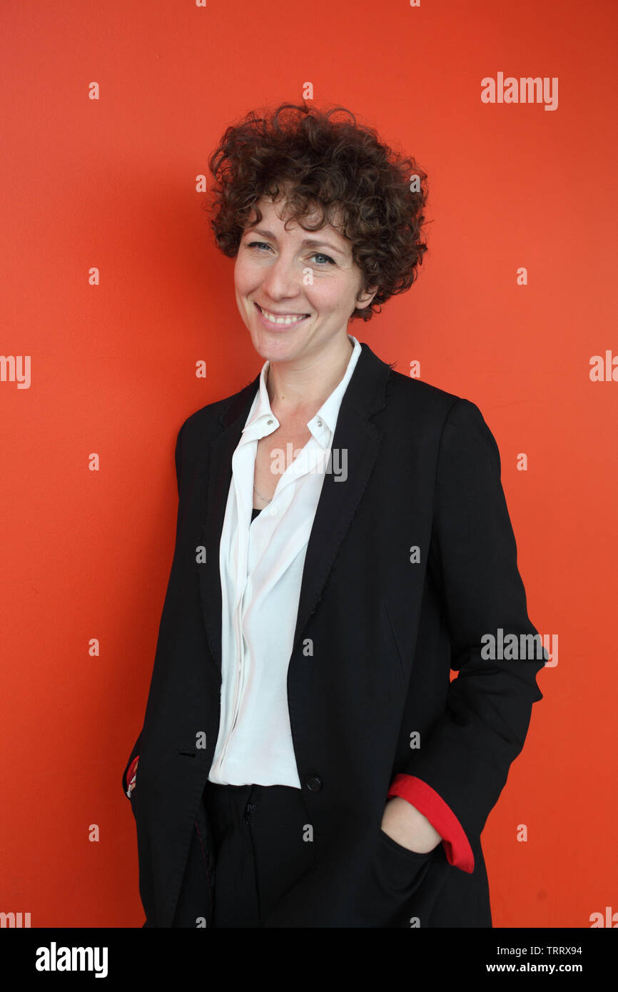 Ritratto di Sasha Marianna Salzmann 10/05/2019 ©Basso CANNARSA/Opale Foto Stock