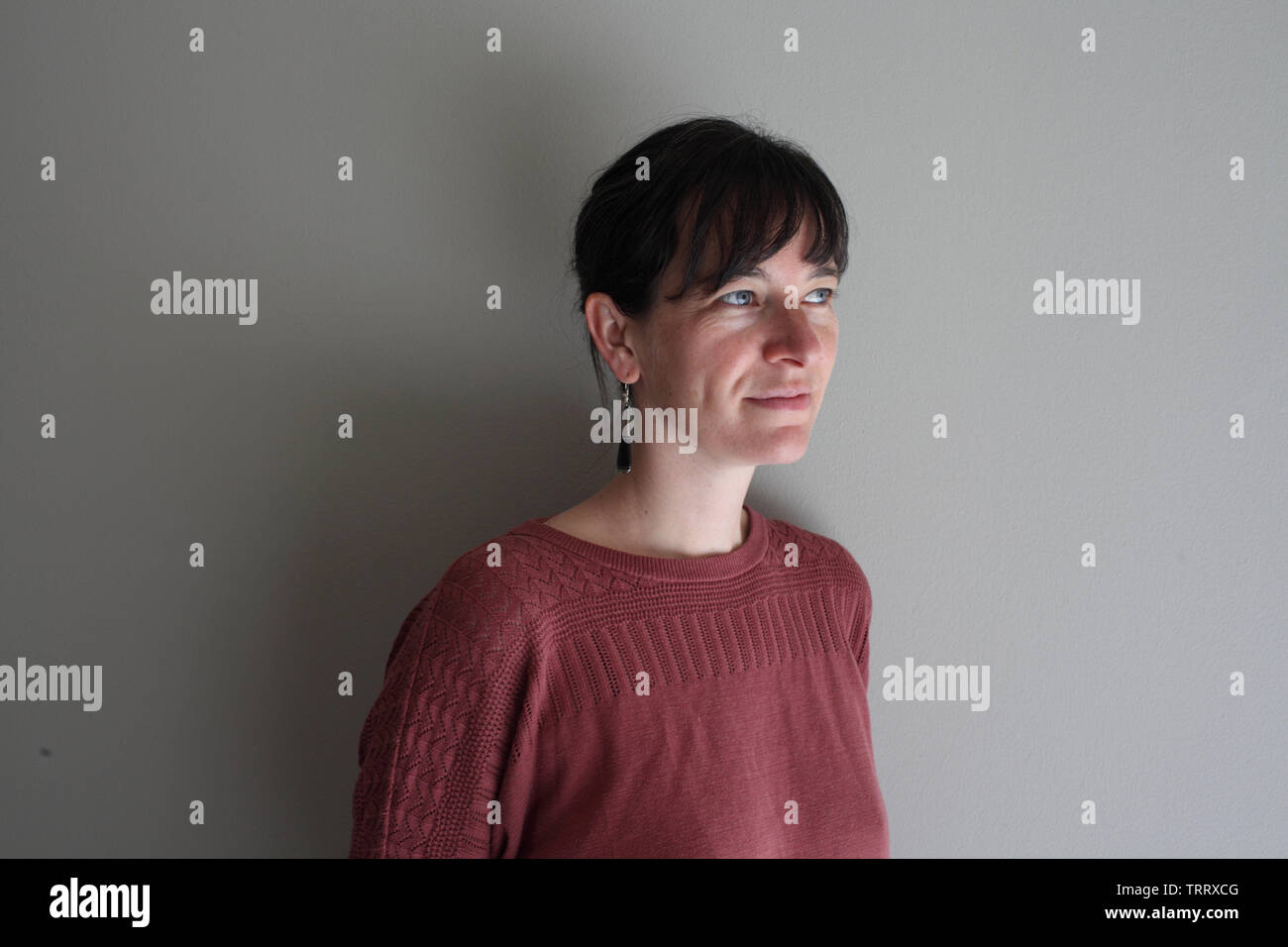 Ritratto di Valerie Manteau 10/05/2019 ©Basso CANNARSA/Opale Foto Stock