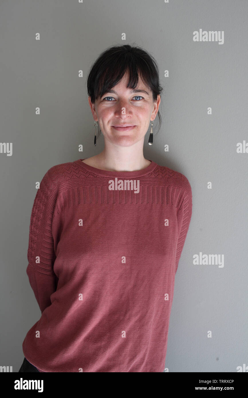 Ritratto di Valerie Manteau 10/05/2019 ©Basso CANNARSA/Opale Foto Stock