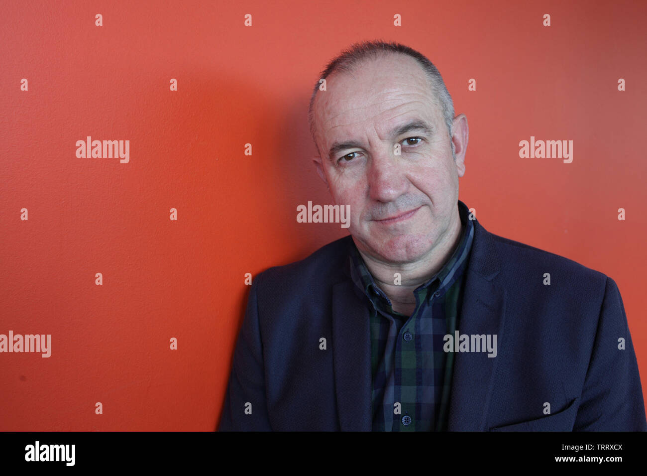 Ritratto di Philippe Claudel 11/05/2019 ©Basso CANNARSA/Opale Foto Stock
