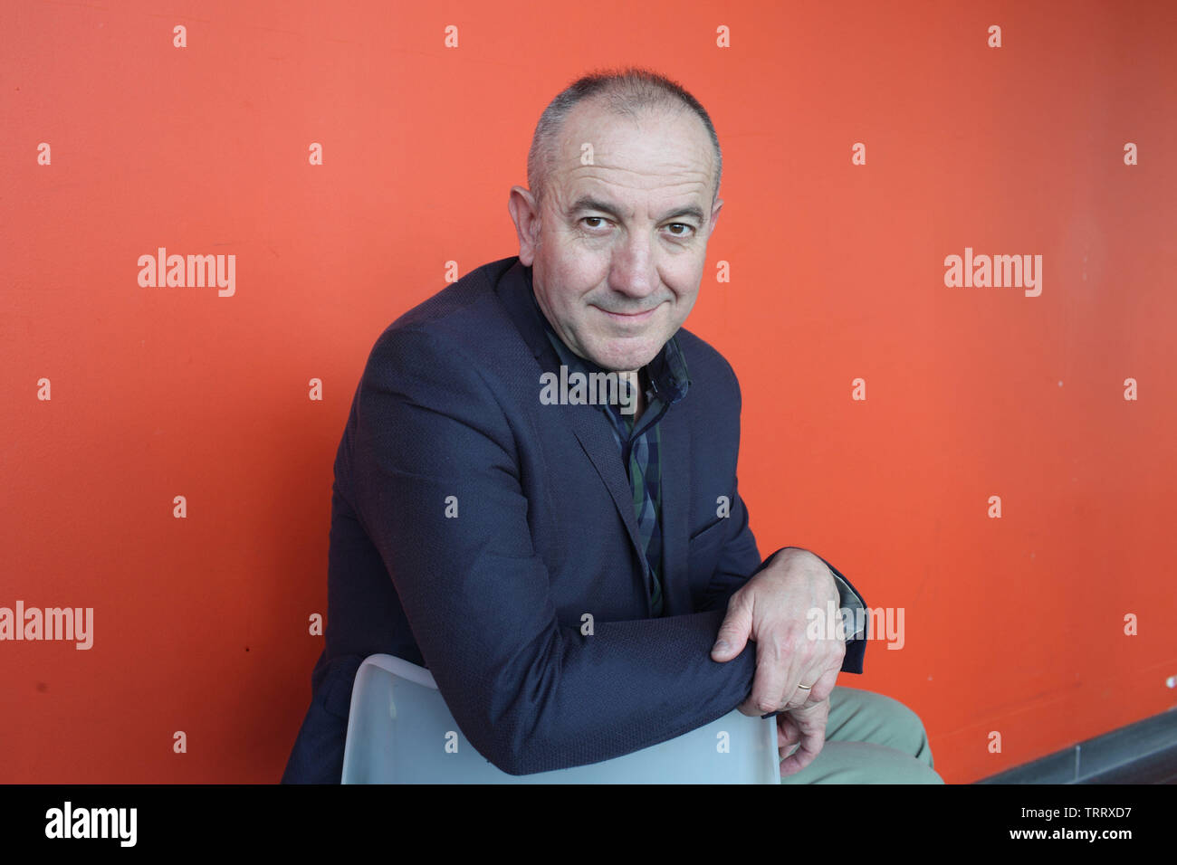 Ritratto di Philippe Claudel 11/05/2019 ©Basso CANNARSA/Opale Foto Stock