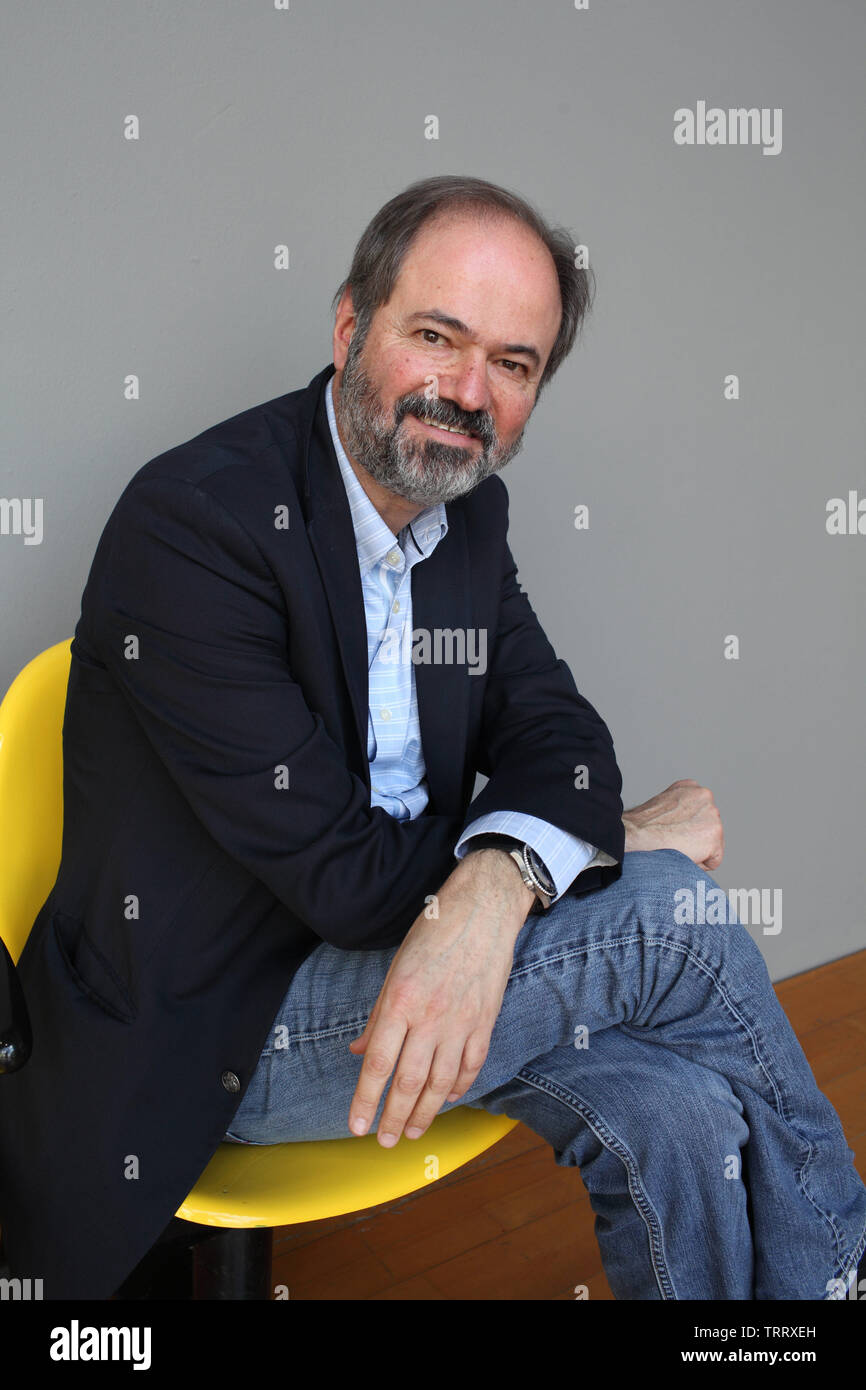 Ritratto di Juan Villoro Ruiz 12/05/2019 ©Basso CANNARSA/Opale Foto Stock