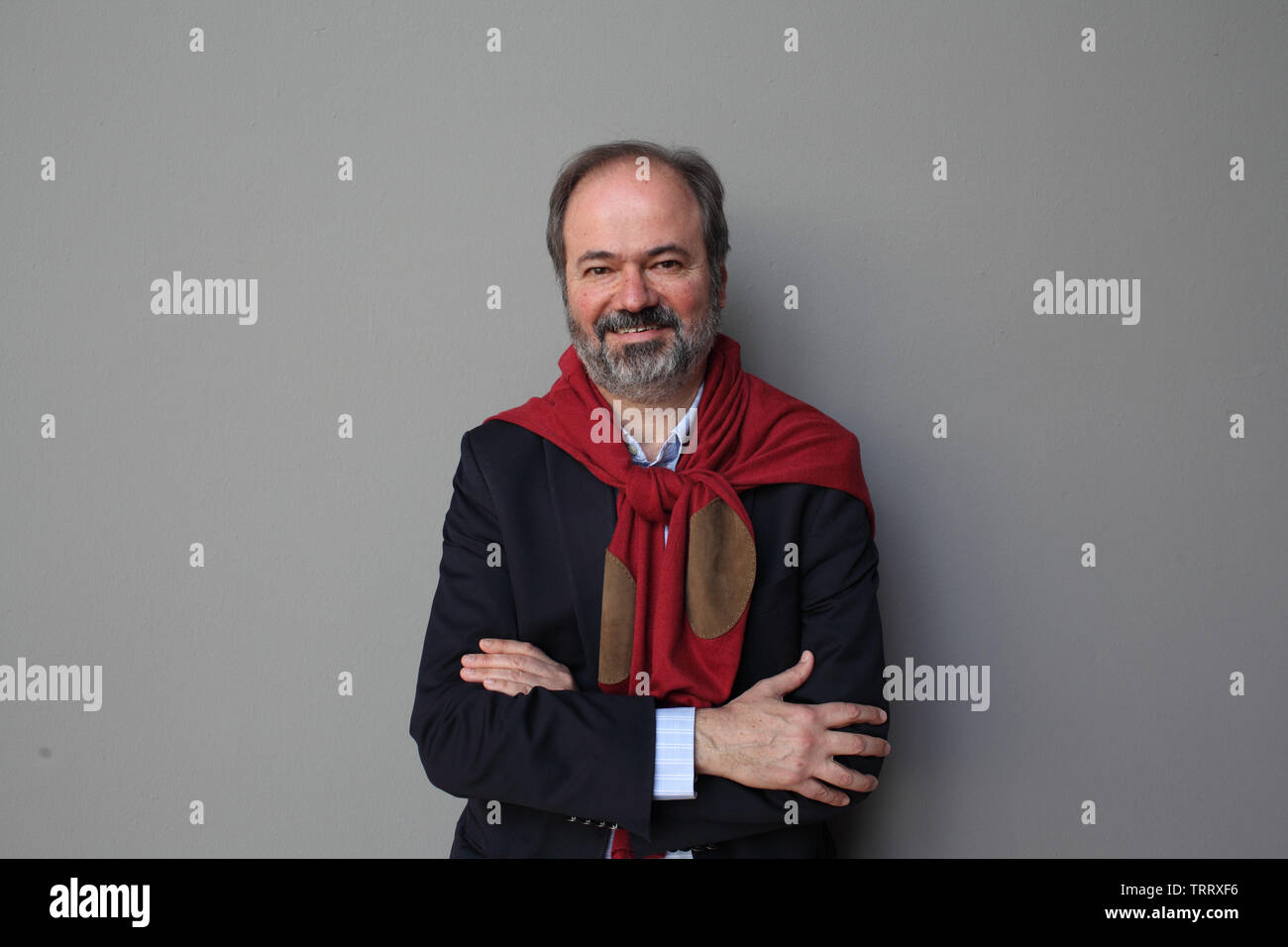 Ritratto di Juan Villoro Ruiz 12/05/2019 ©Basso CANNARSA/Opale Foto Stock