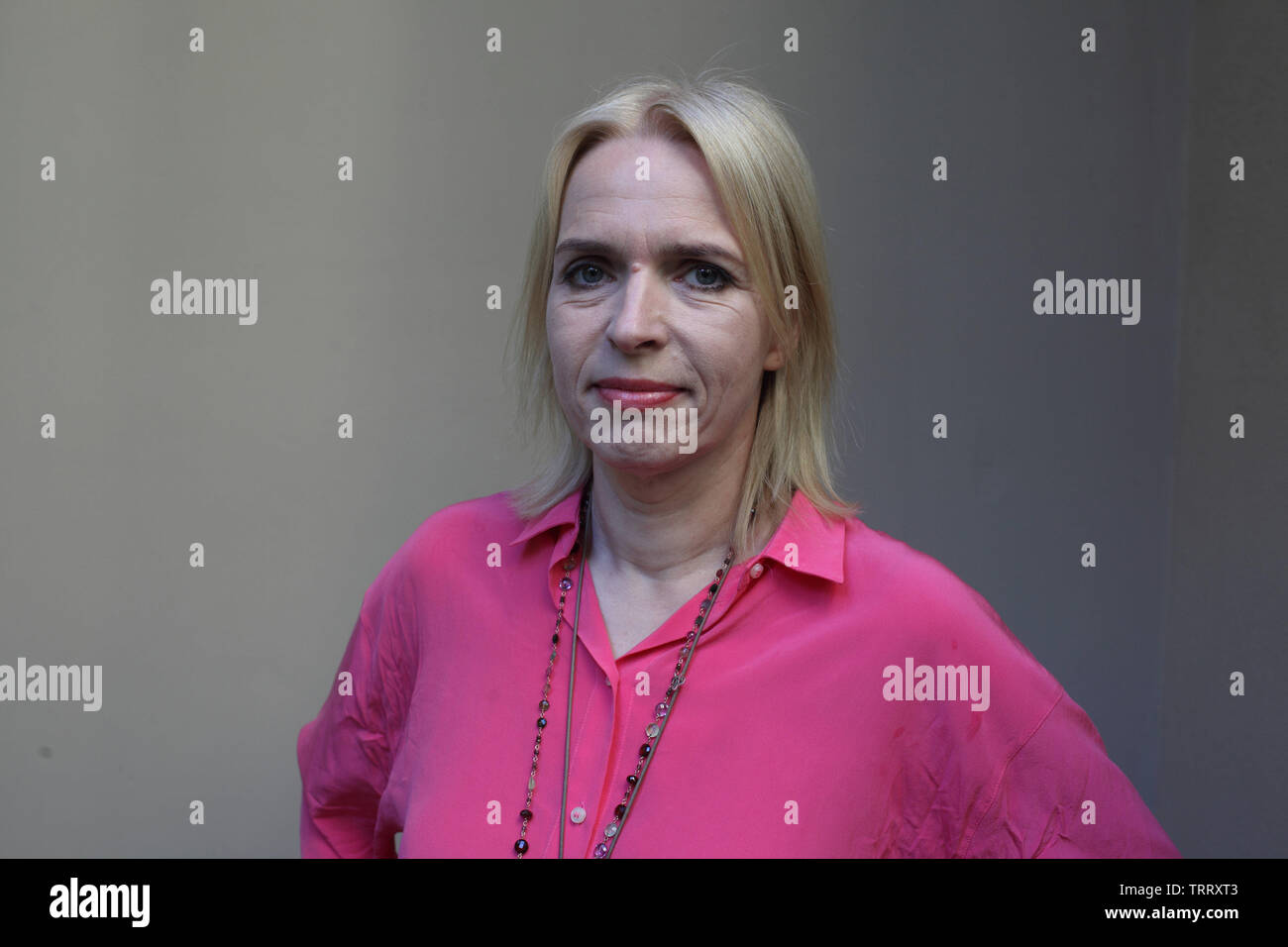 Ritratto di Annette Hess 11/05/2019 ©Basso CANNARSA/Opale Foto Stock