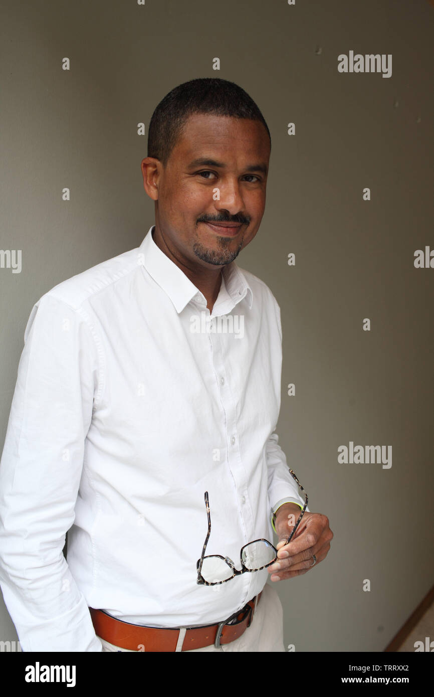 Ritratto di David Diop 12/05/2019 ©Basso CANNARSA/Opale Foto Stock