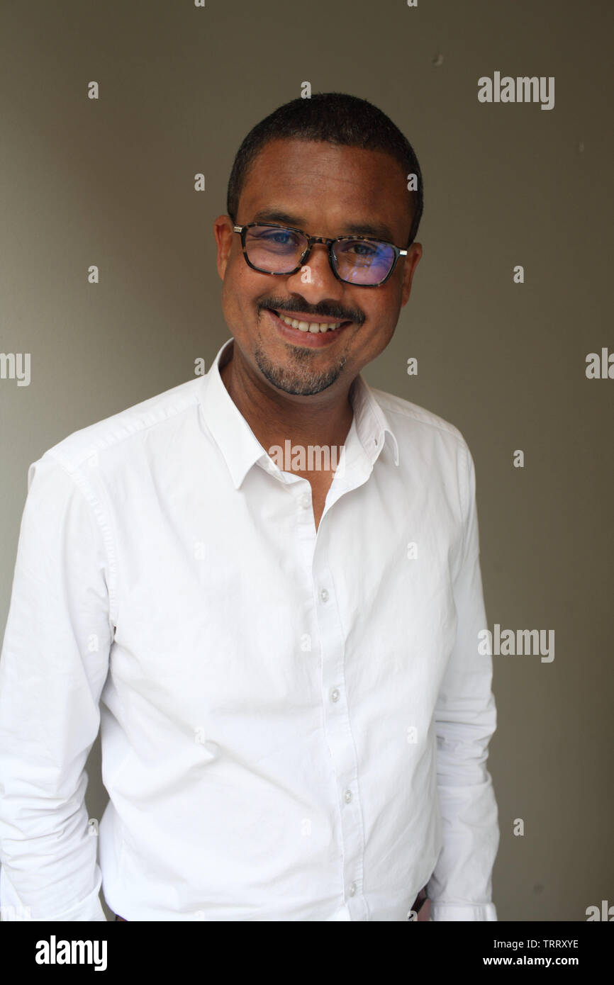 Ritratto di David Diop 12/05/2019 ©Basso CANNARSA/Opale Foto Stock