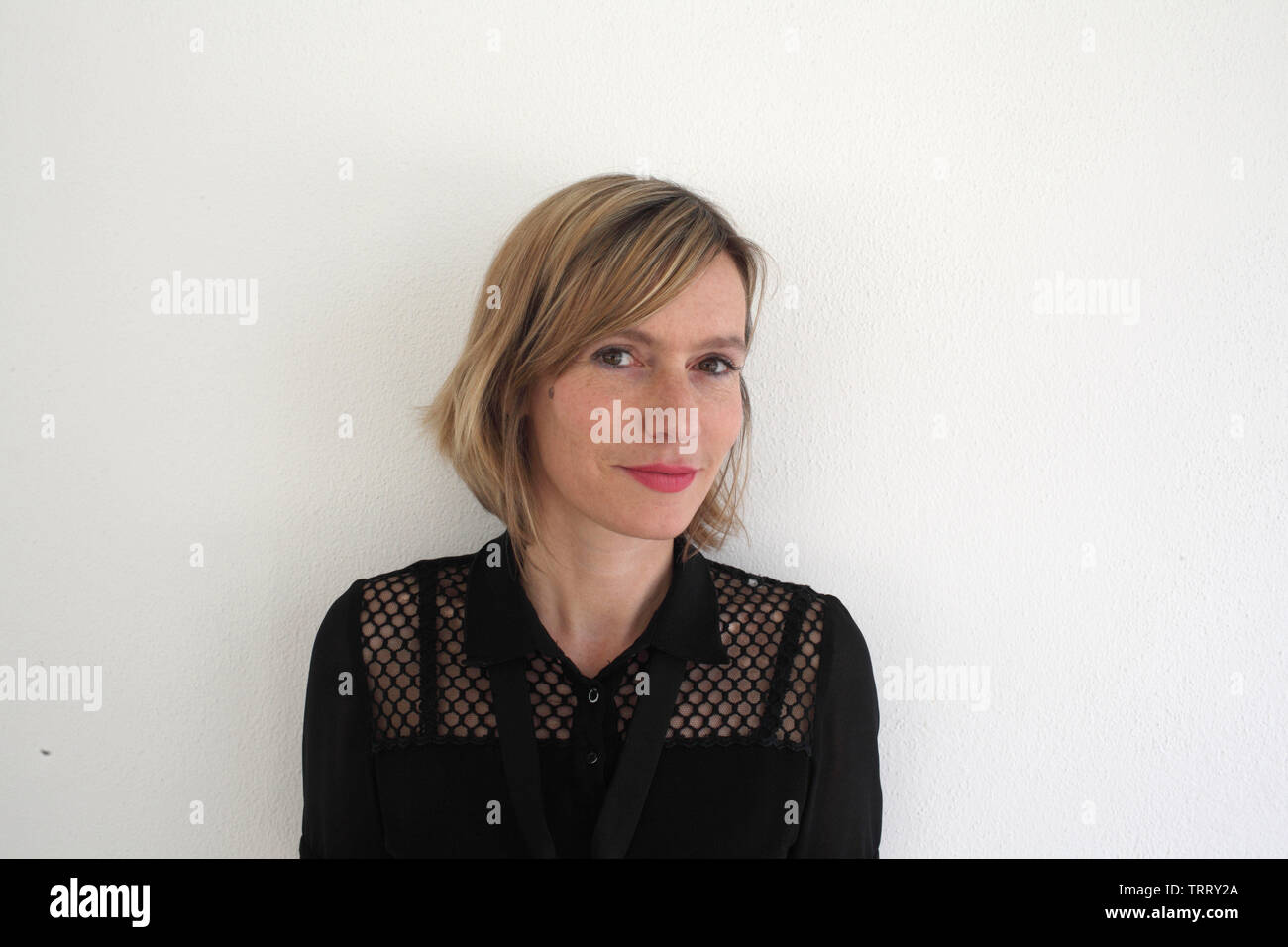 Ritratto di Geraldine Schwarz (giornalista) 25/05/2019 ©Basso CANNARSA/Opale Foto Stock