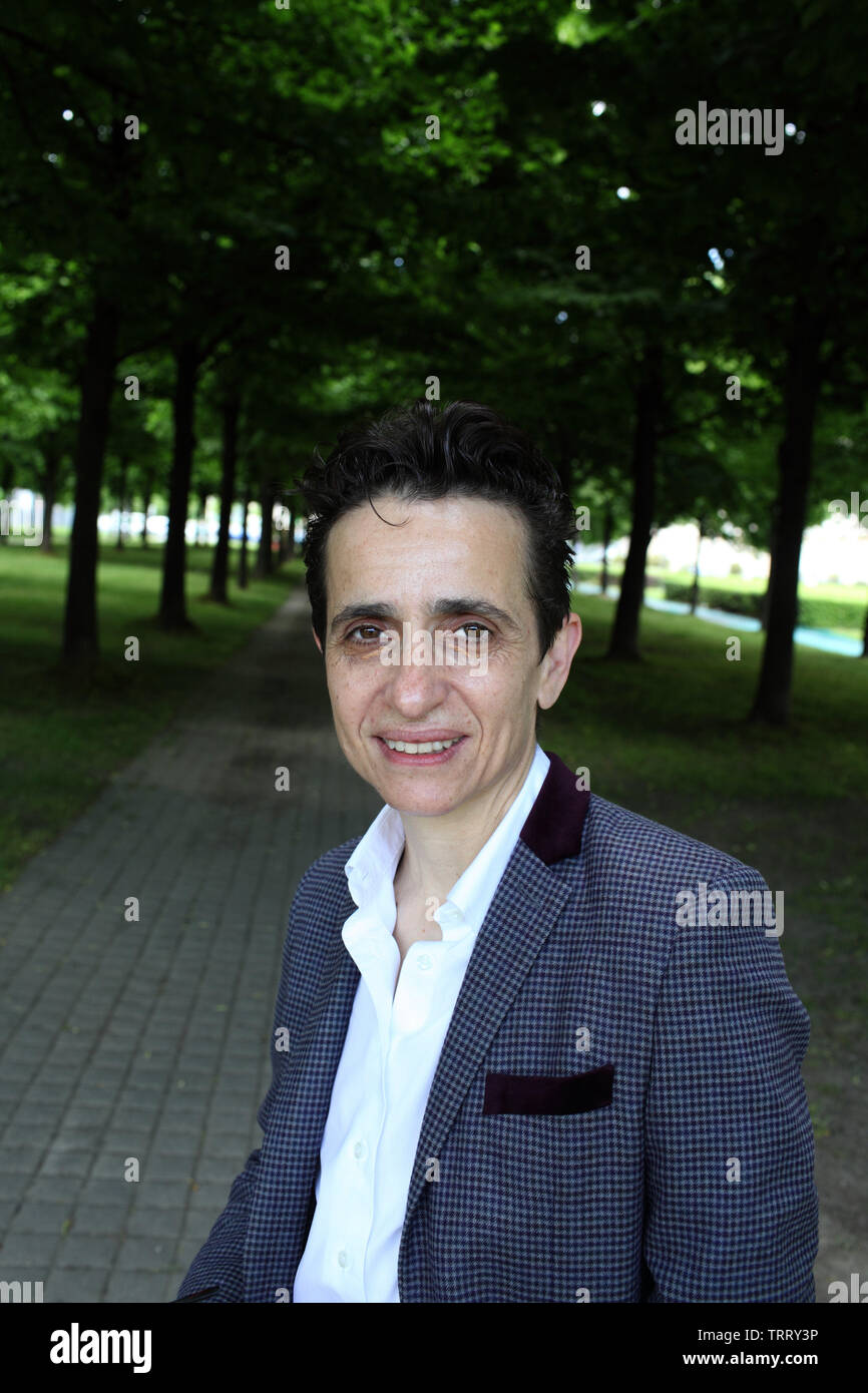 Ritratto di Masha Gessen (nato Maria Alexandrovna Gessen) 11/05/2019 ©Basso CANNARSA/Opale Foto Stock