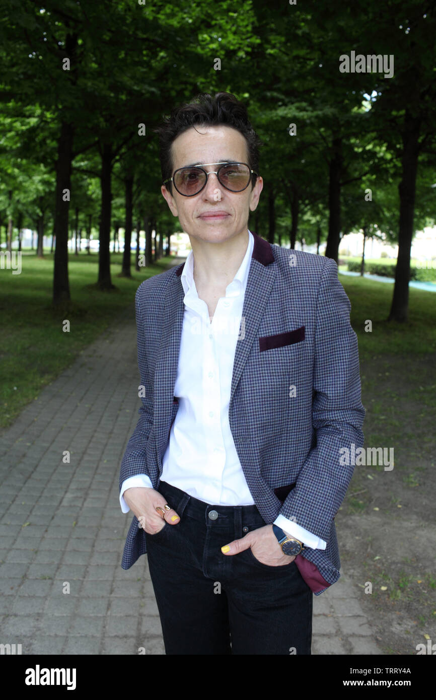 Ritratto di Masha Gessen (nato Maria Alexandrovna Gessen) 11/05/2019 ©Basso CANNARSA/Opale Foto Stock