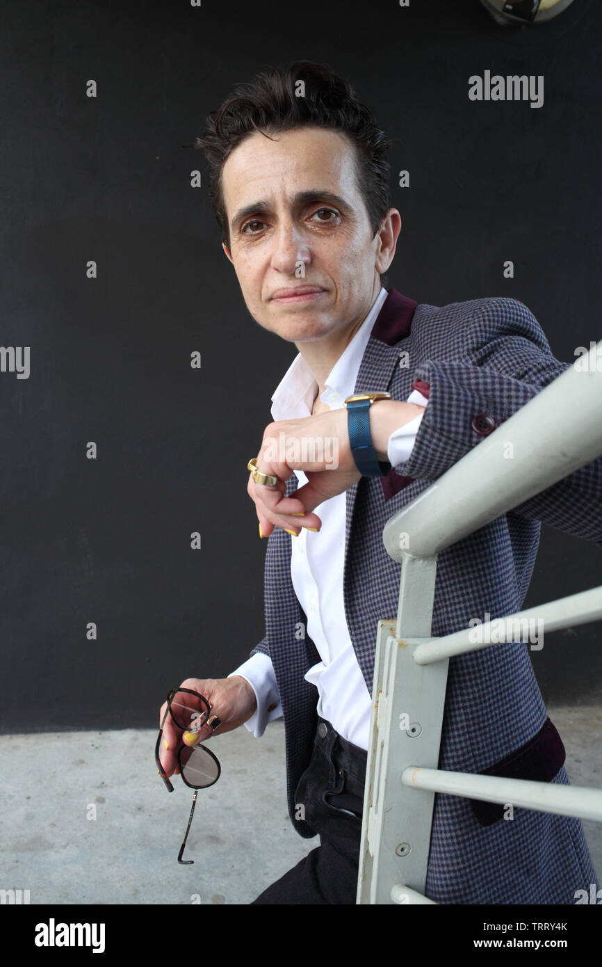 Ritratto di Masha Gessen (nato Maria Alexandrovna Gessen) 11/05/2019 ©Basso CANNARSA/Opale Foto Stock