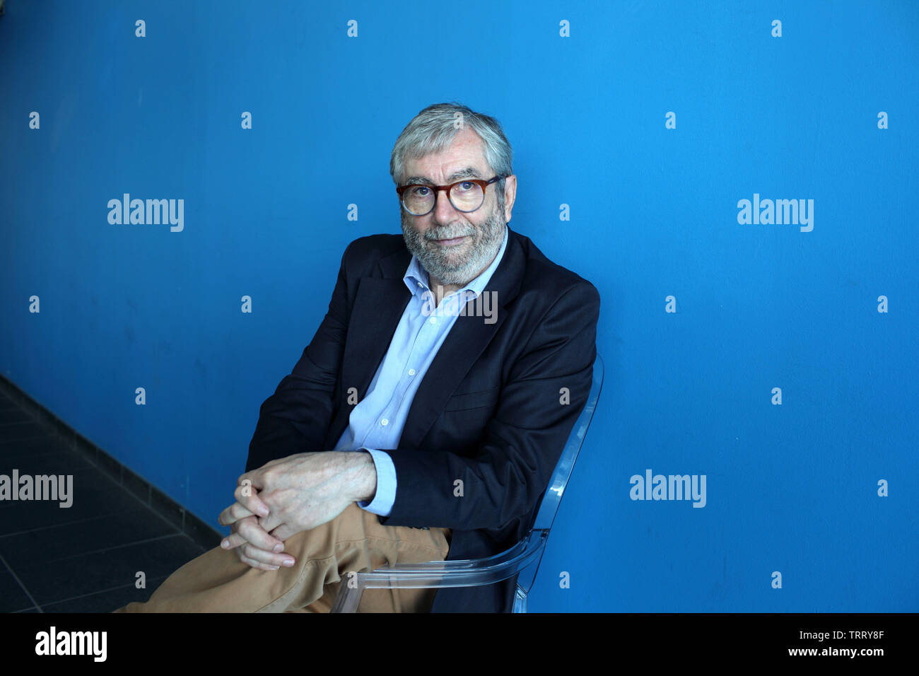 Ritratto di Antonio Munoz Molina 12/05/2019 ©Basso CANNARSA/Opale Foto Stock