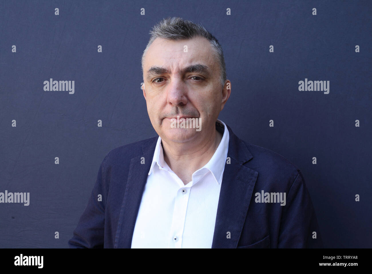 Ritratto di Manuel Vilas Vidal 03/05/2019 ©Basso CANNARSA/Opale Foto Stock