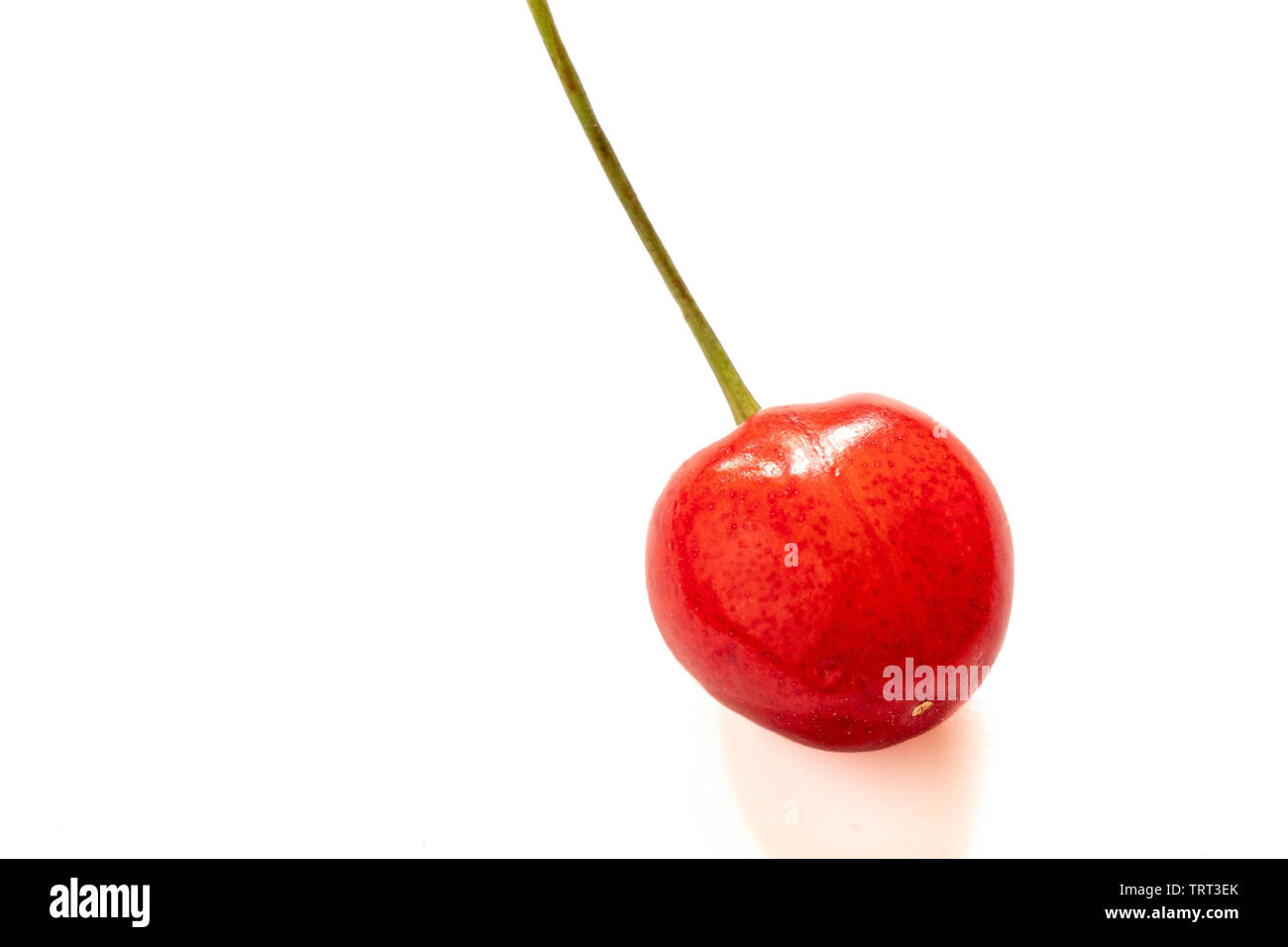 Fragola o fragole islolated su sfondo bianco Foto Stock