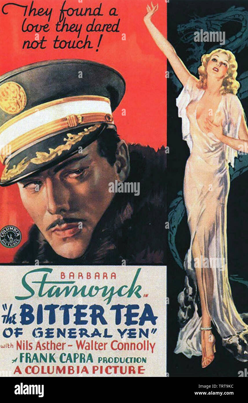 Il tè amaro del generale YEN 1933 Columbia Pictures Film con Barbara Stanwyck Foto Stock