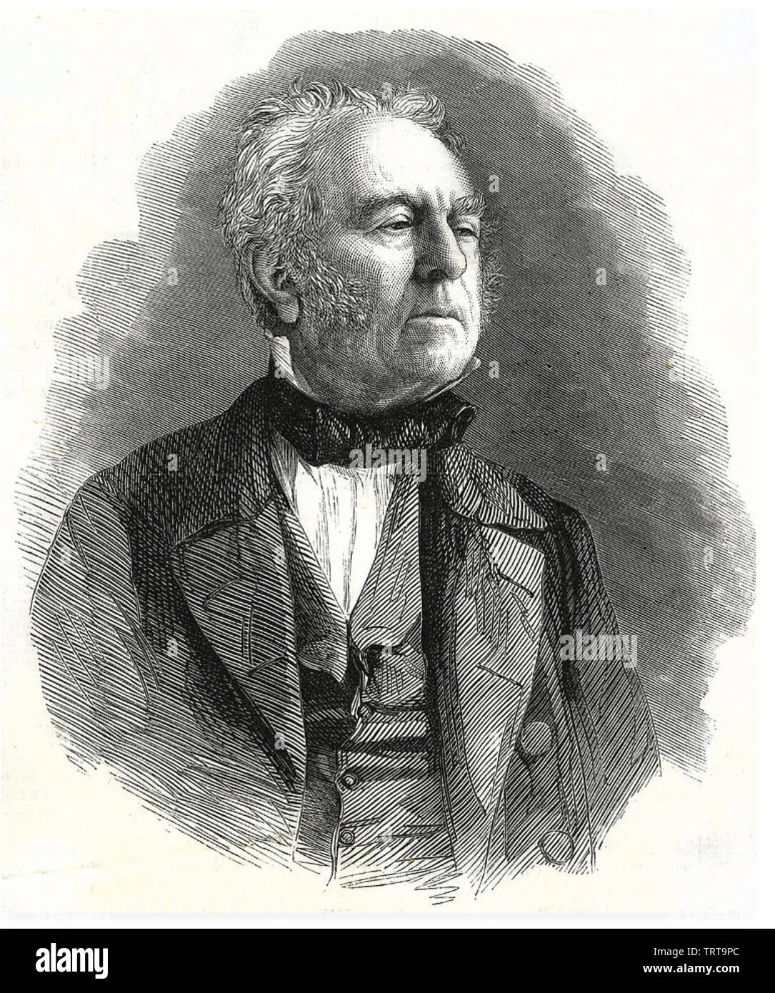 WALTER SAVAGE LANDOR (1775-1864), scrittore inglese, poeta e attivista repubblicano Foto Stock