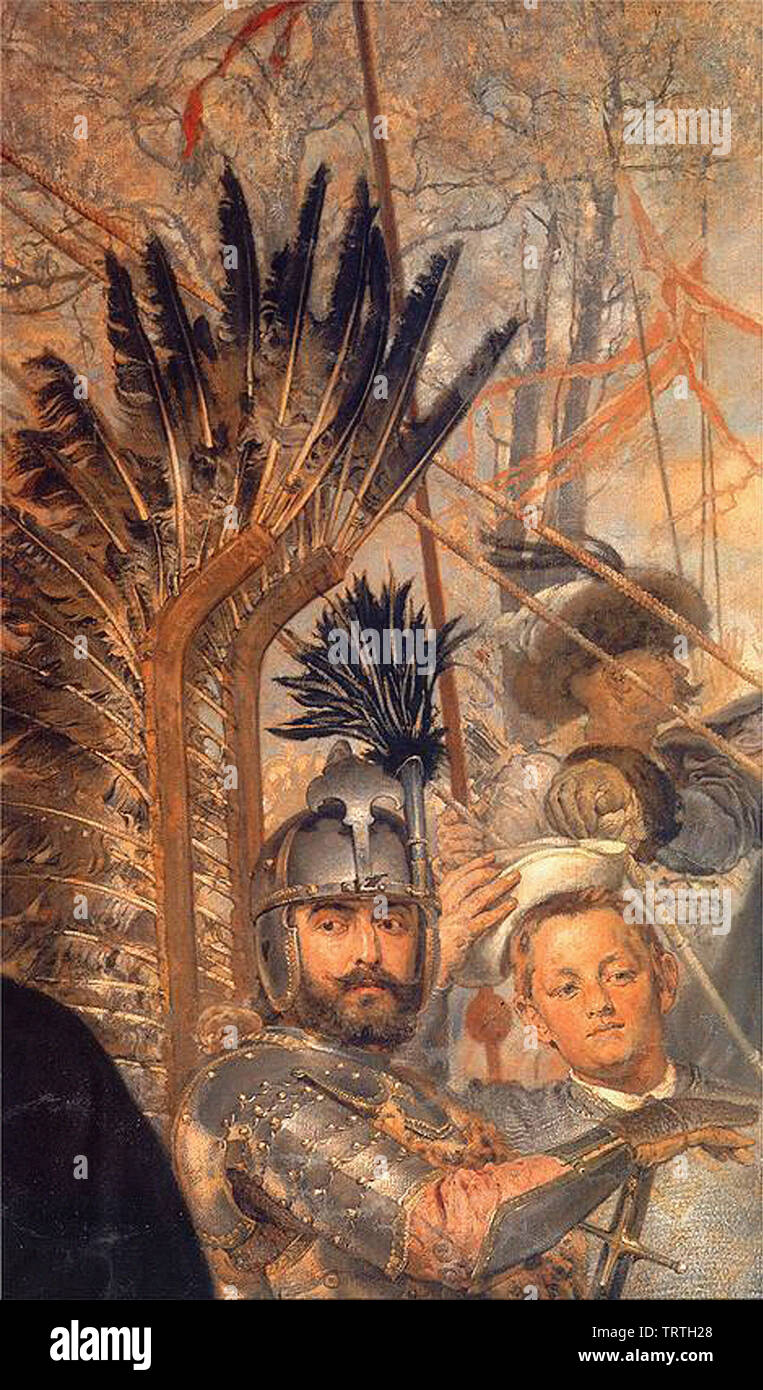 Jan Matejko - Hetman corona polacco del XVII secolo Foto Stock