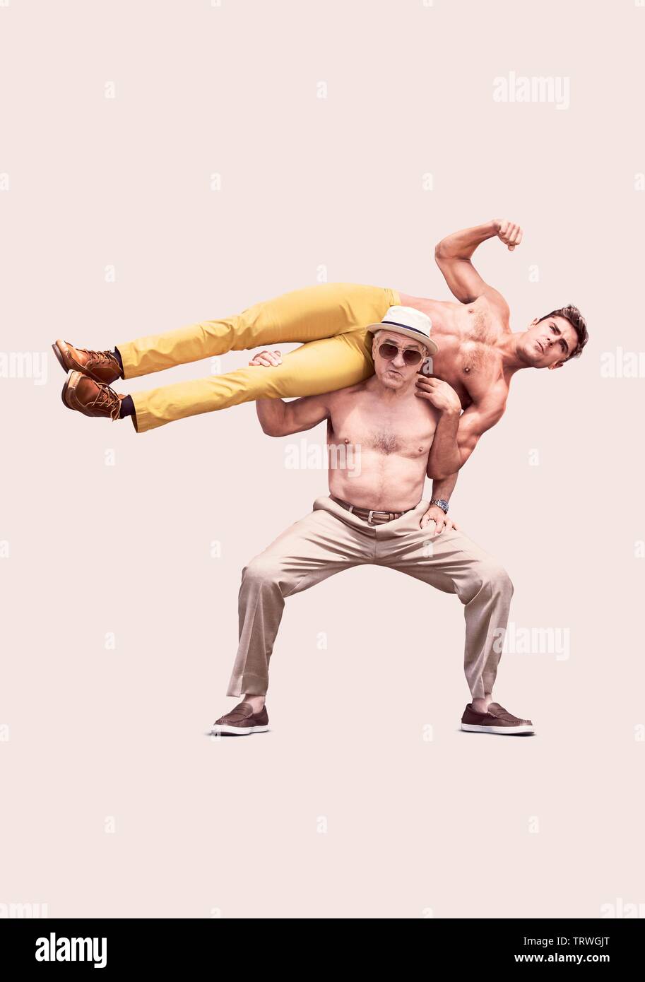ROBERT DE NIRO e Zac Efron in presenza di sporco nonno (2016). Copyright: solo uso editoriale. No merchandising o copertine di libri. Questa è una distribuita pubblicamente handout. I diritti di accesso soltanto, senza licenza di copyright fornite. Solo per essere riprodotto in concomitanza con la promozione di questo film. Credito: LIONSGATE/QED INT/JOSEPHSON ENT/NINJAS RUNNIN WILD PROD / Album Foto Stock