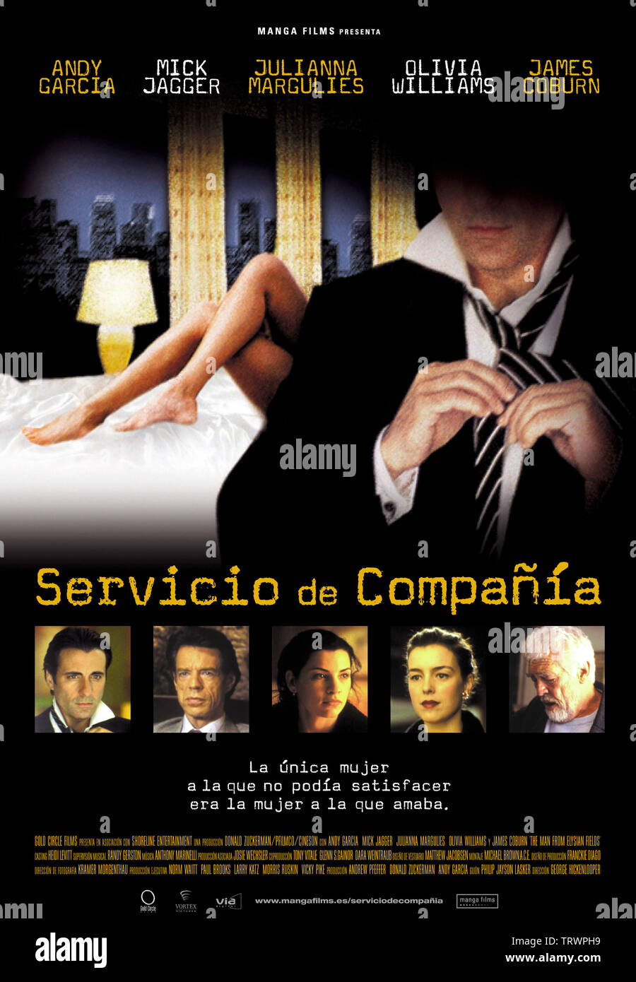 L'uomo dall'Elysian Fields (2001). Copyright: solo uso editoriale. No merchandising o copertine di libri. Questa è una distribuita pubblicamente handout. I diritti di accesso soltanto, senza licenza di copyright fornite. Solo per essere riprodotto in concomitanza con la promozione di questo film. Credito: CINESON ENTERTAINMENT/fuochi d'artificio foto/Gold Circle Films/ / Album Foto Stock