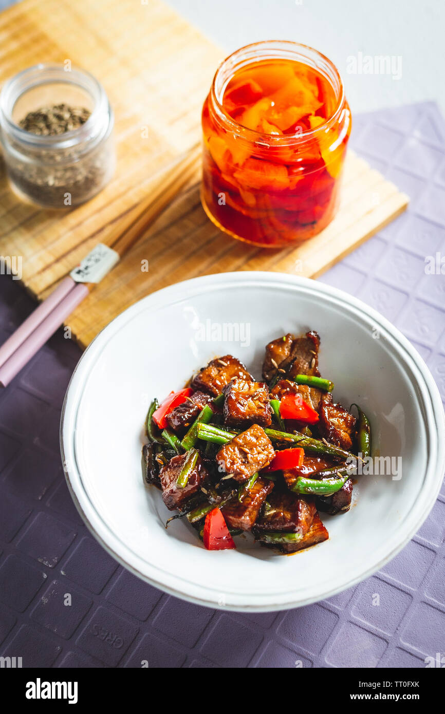 Riso basmati Foto Stock