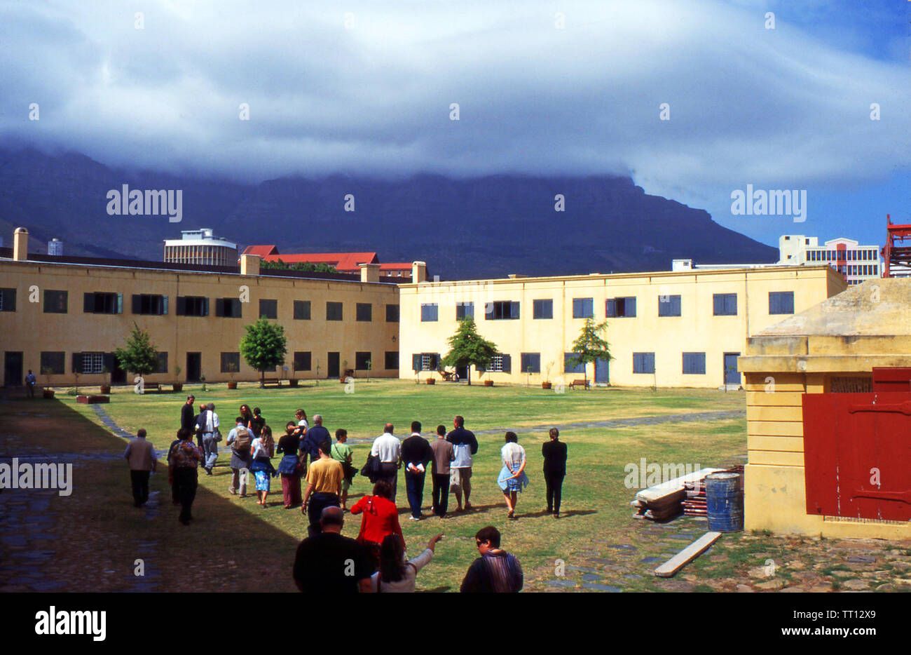 Città del Capo, Sud Africa. Buona Speranza Castello (scansionato da Fujichrome Velvia) Foto Stock