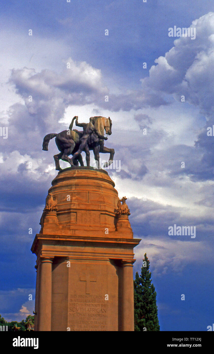 Pretoria, Sud Africa. L'Unione edificio (scansionato da Fujichrome Velvia) Foto Stock