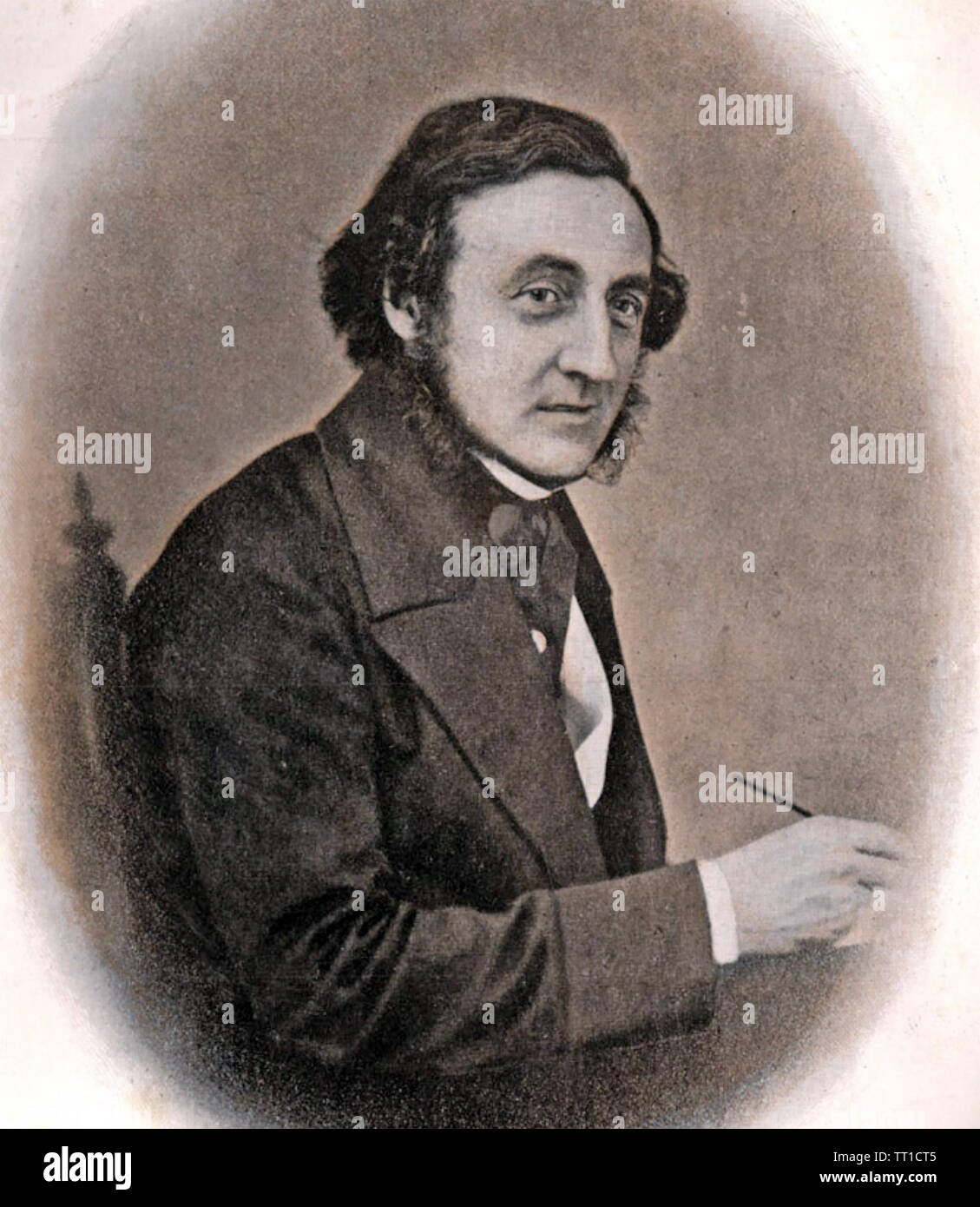 Giacobbe Campana (1810-1859) inglese MP e farmacia Foto Stock