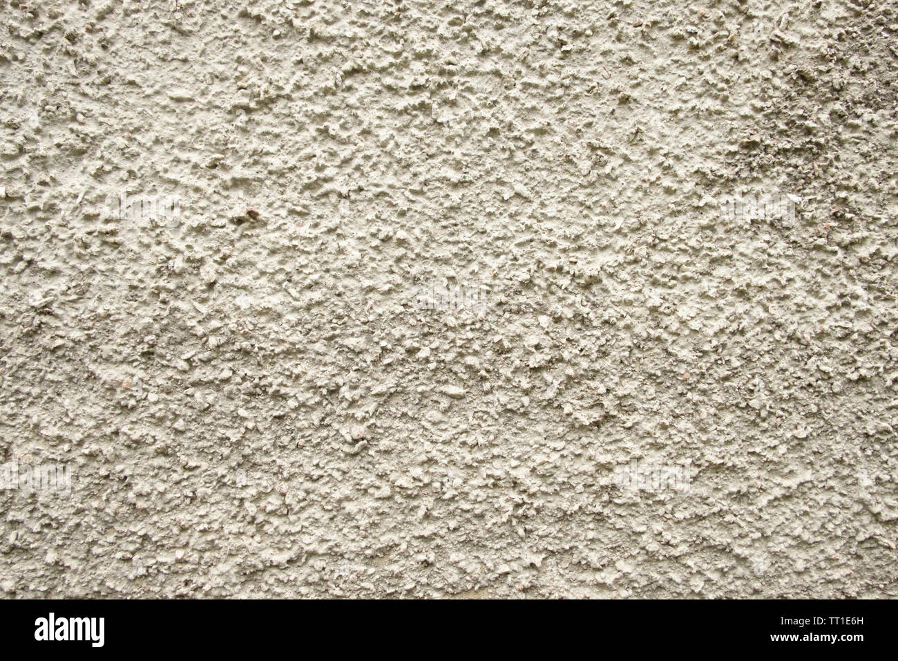 Close up di rendering del bianco sul muro di casa, Edimburgo, Scozia Foto Stock