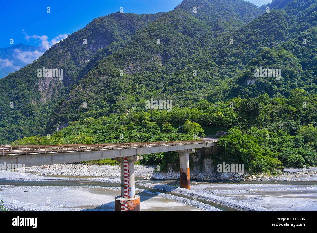 Hualien, Taiwan, 18th, Maggio, 2015. Vista di Taroko National Park, il parco è uno dei nove parchi nazionali di Taiwan. Foto Stock