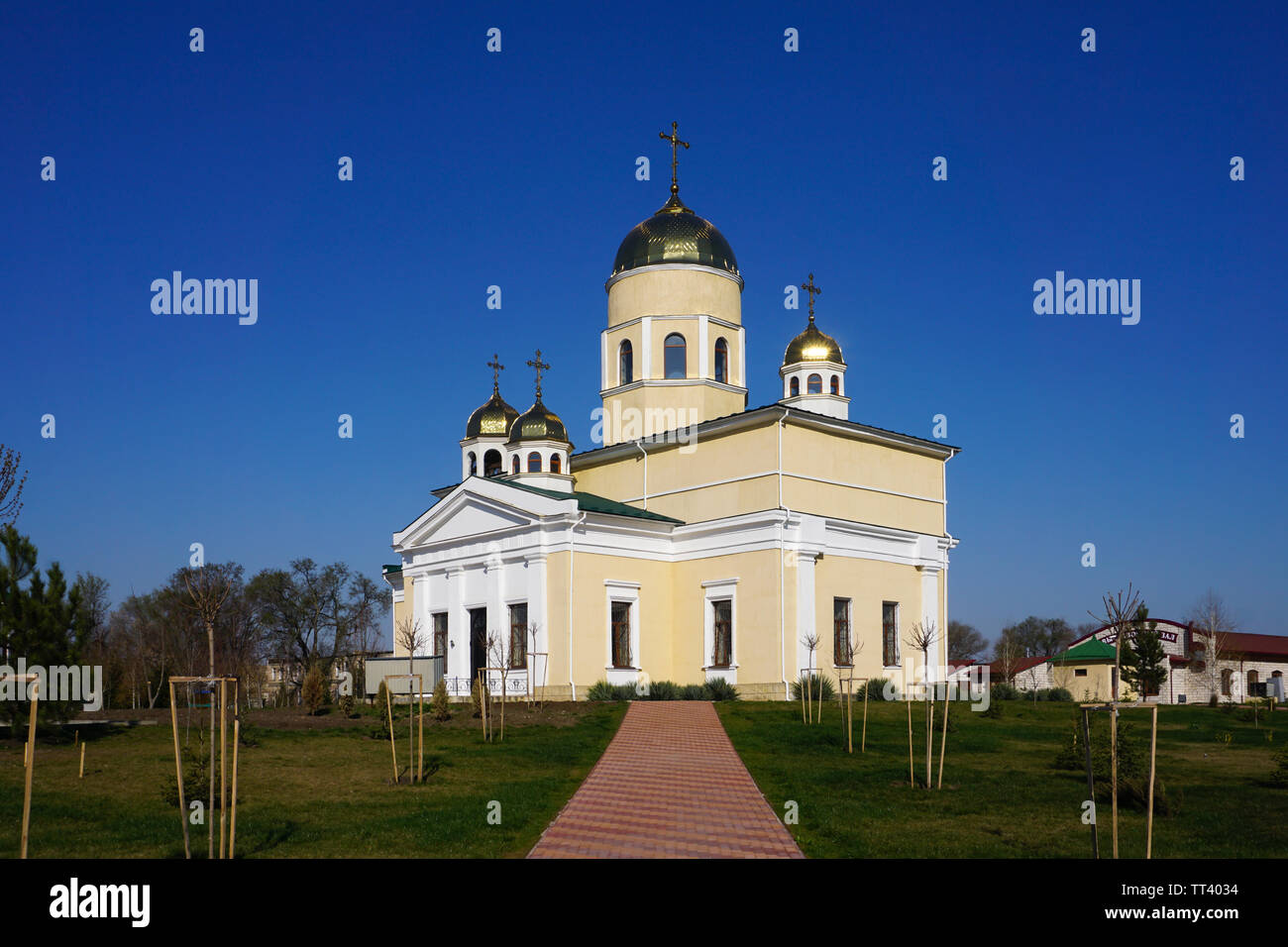 Chiesa Ortodossa Russa in Transnistria Foto Stock