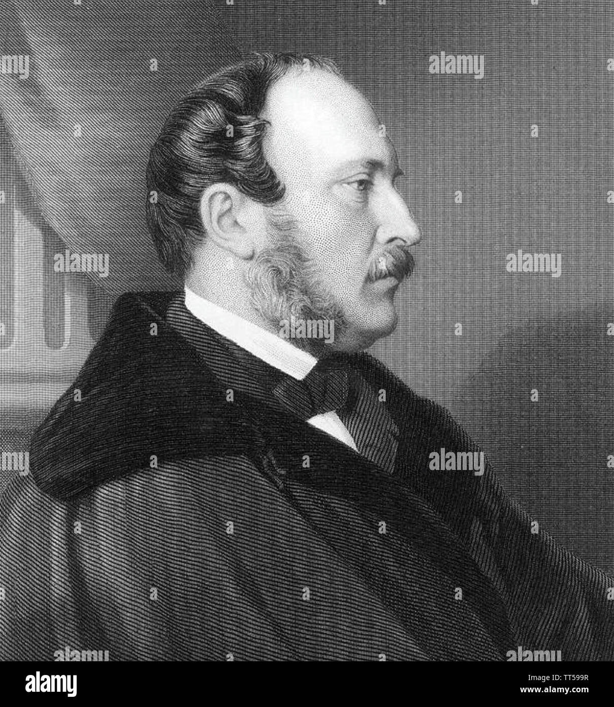 ALBERT,principe consorte (1819-1861) marito della Regina Victoria circa 1860 Foto Stock