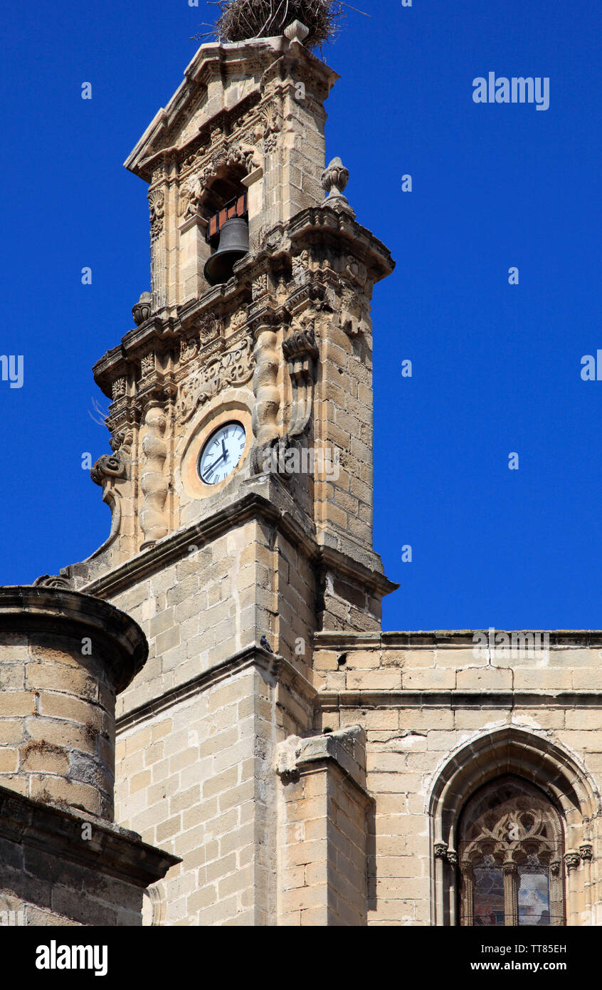 Spagna, Andalusia, Jerez de la Frontera, Iglesia de Santiago, chiesa, Foto Stock