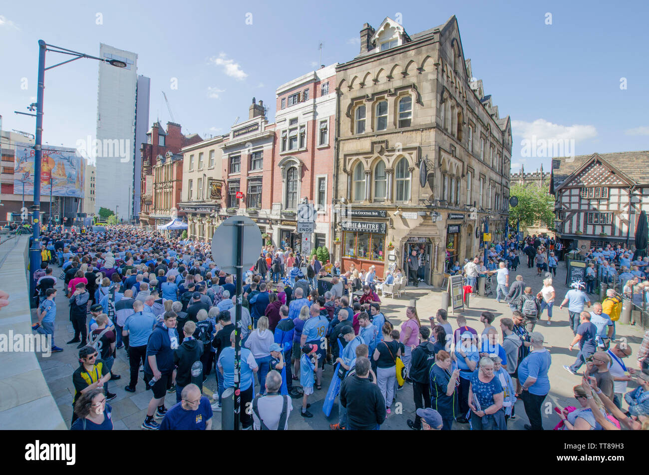 Manchester City Homecoming 2019 Foto Stock