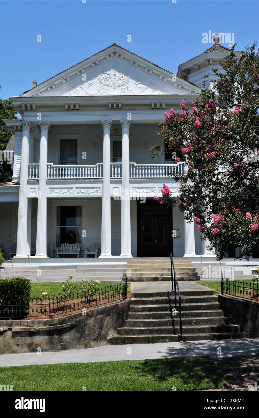 Il Bailey House, un bel Victorian in Natchez, Mississippi. Foto Stock