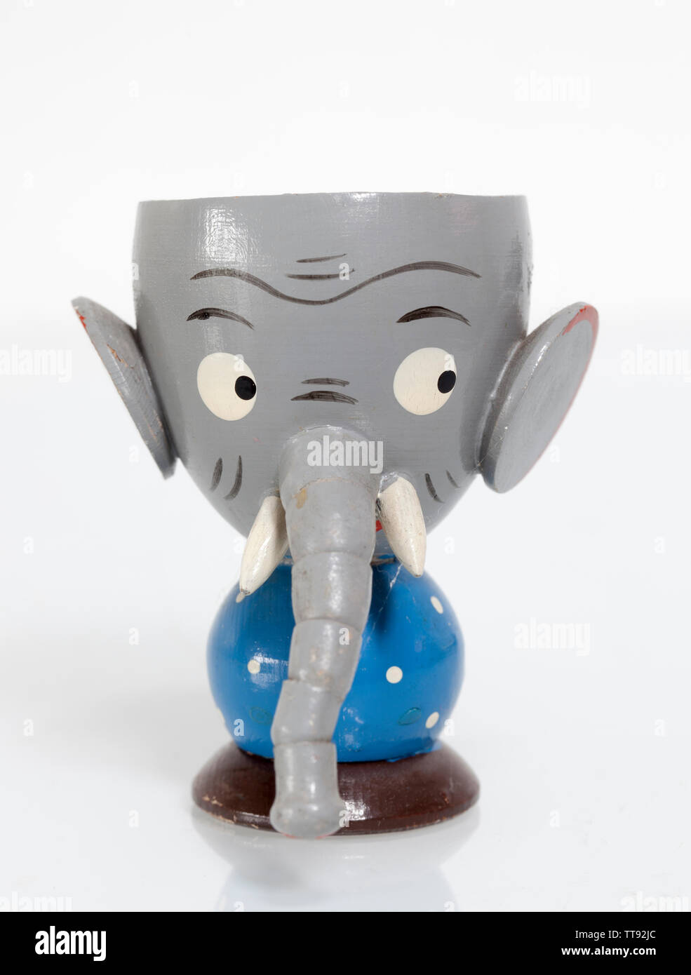 Vintage Dumbo personaggio dei fumetti Novità uovo Cup Foto Stock