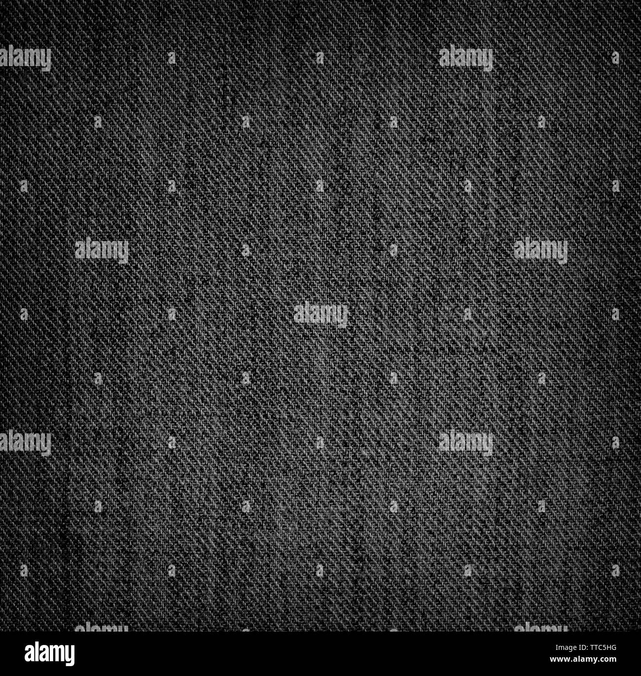 Scuro tessuto di lino per lo sfondo Foto Stock