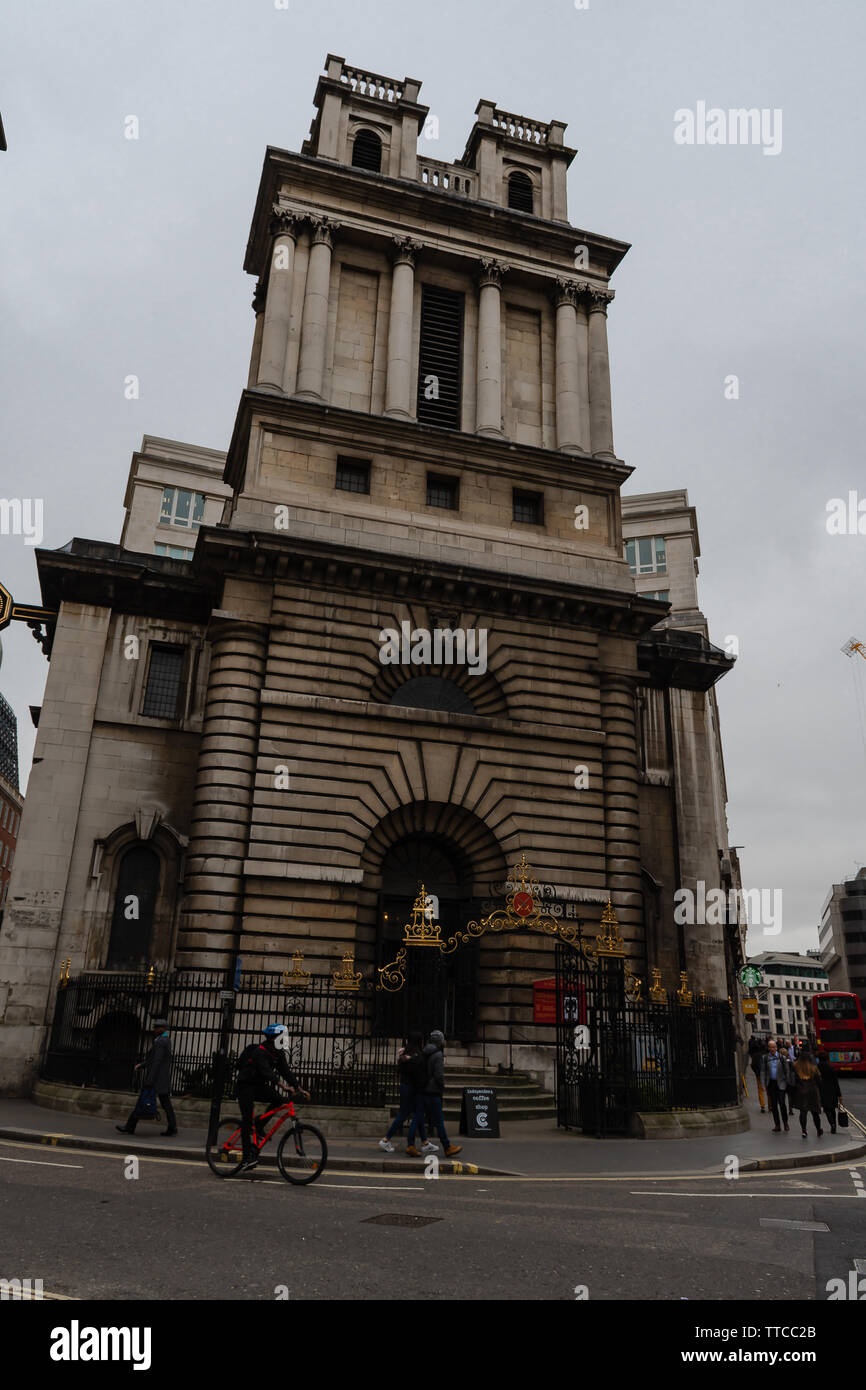 Londra - La Città - Marzo 20, 2019 Foto Stock