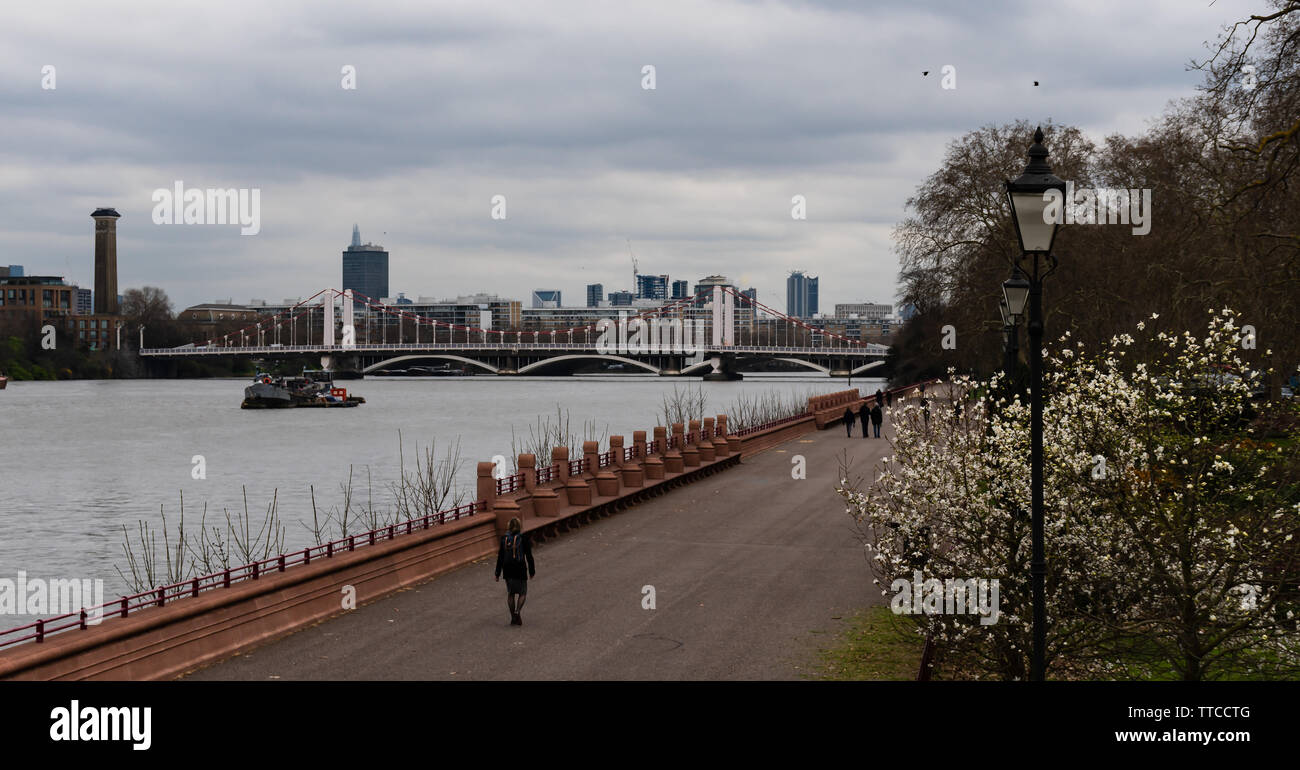 Londra - Battersea Park - Marzo 20, 2019 Foto Stock