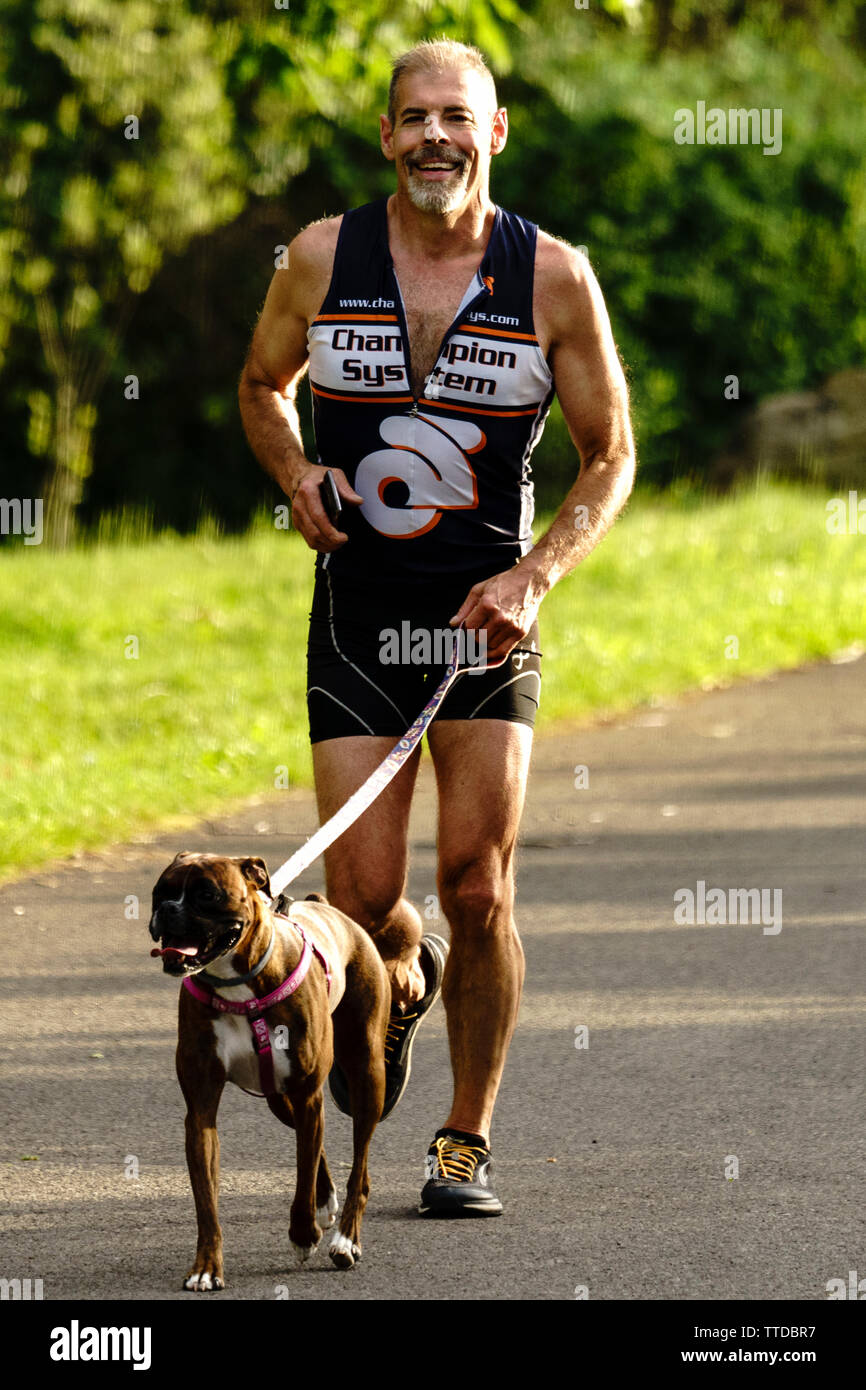 Triathlon HVTC serie estate 2019 #1 Foto Stock