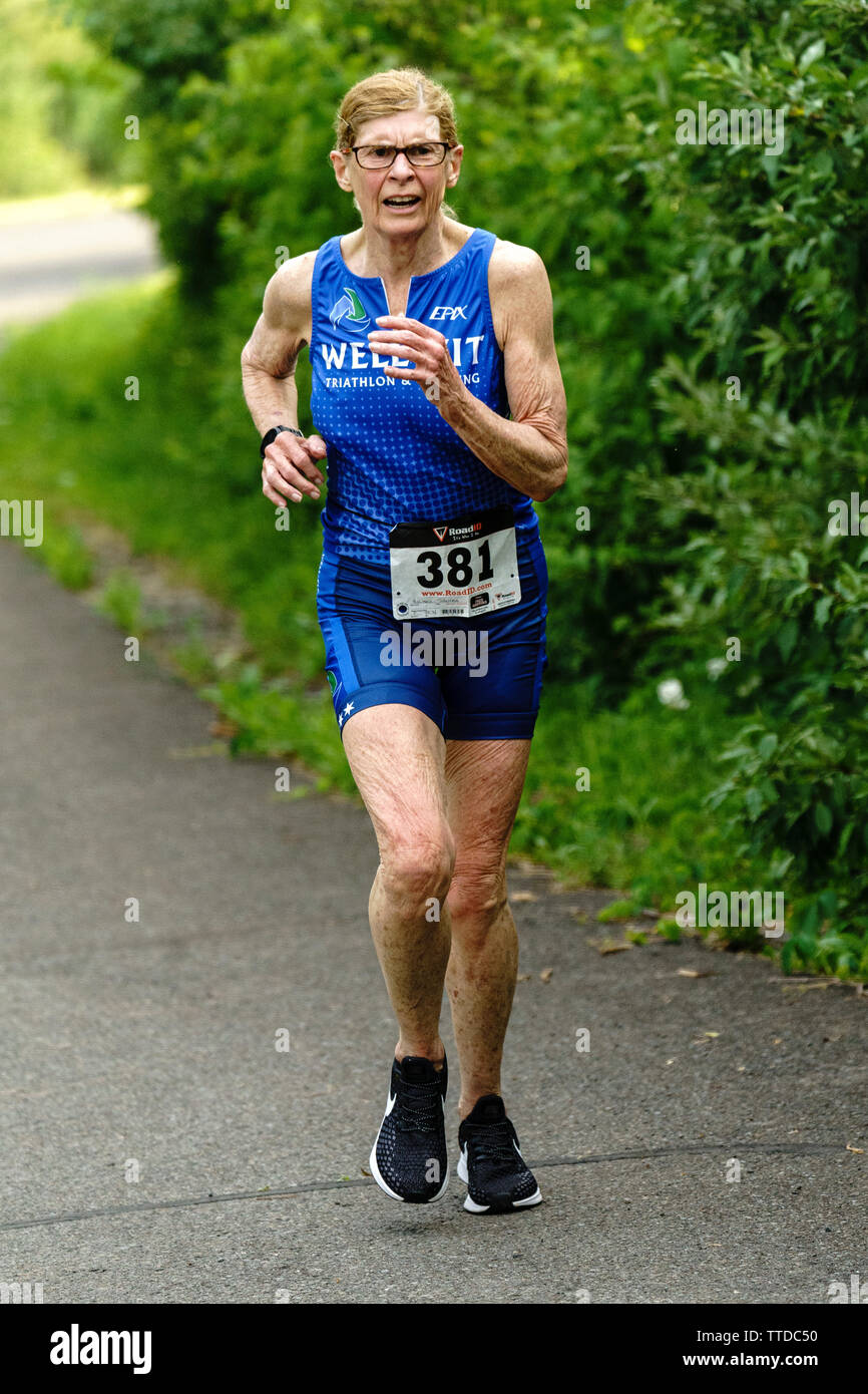 Triathlon HVTC serie estate 2019 #1 Foto Stock