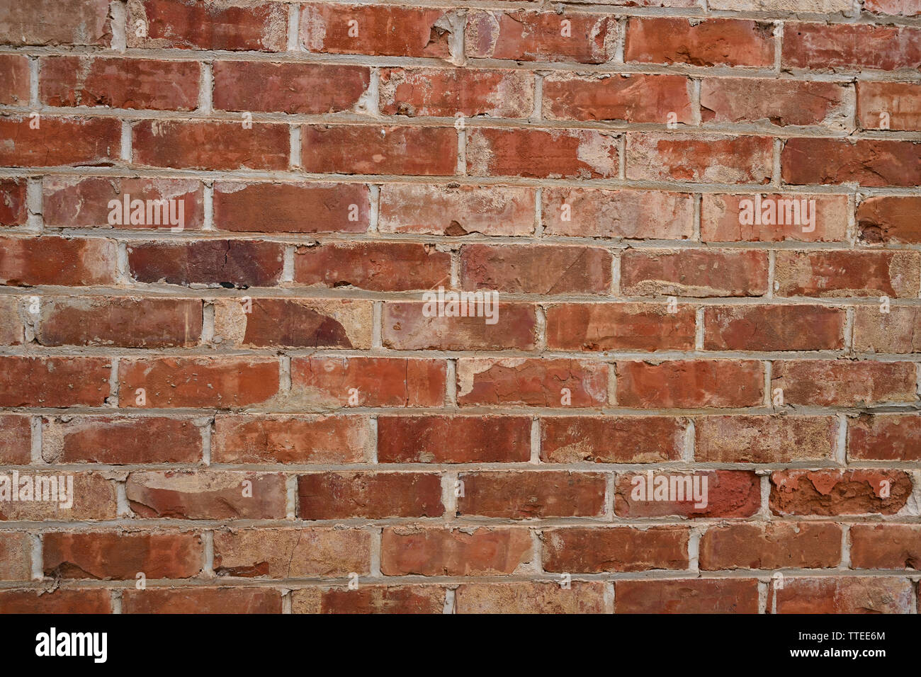 Dettaglio di un muro di mattoni in background per l'uso. Foto Stock
