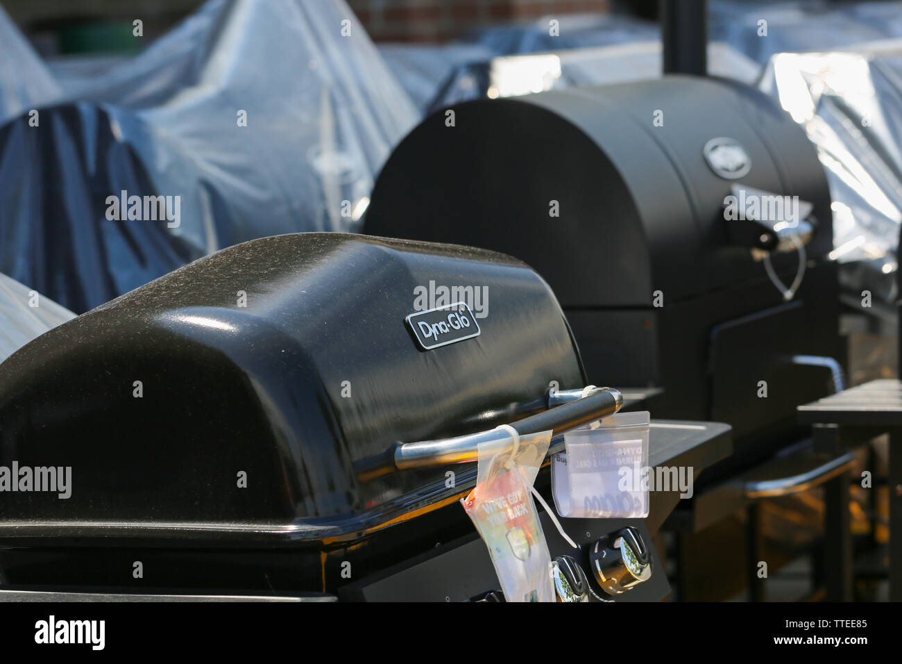 Princeton, NJ, Stati Uniti d'America - 16 giugno 2019:merci nella Home Depot Store - Immagine Foto Stock