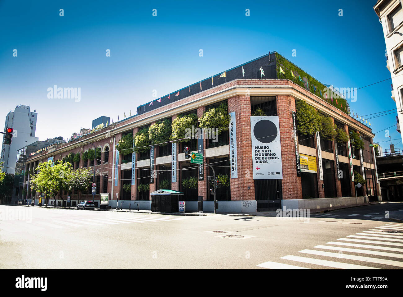 Buenos Aires Argentina - Dic 25, 2018: il Museo di Arte Moderna di San Telmo district nella città di Buenos Aires, Argentina Foto Stock