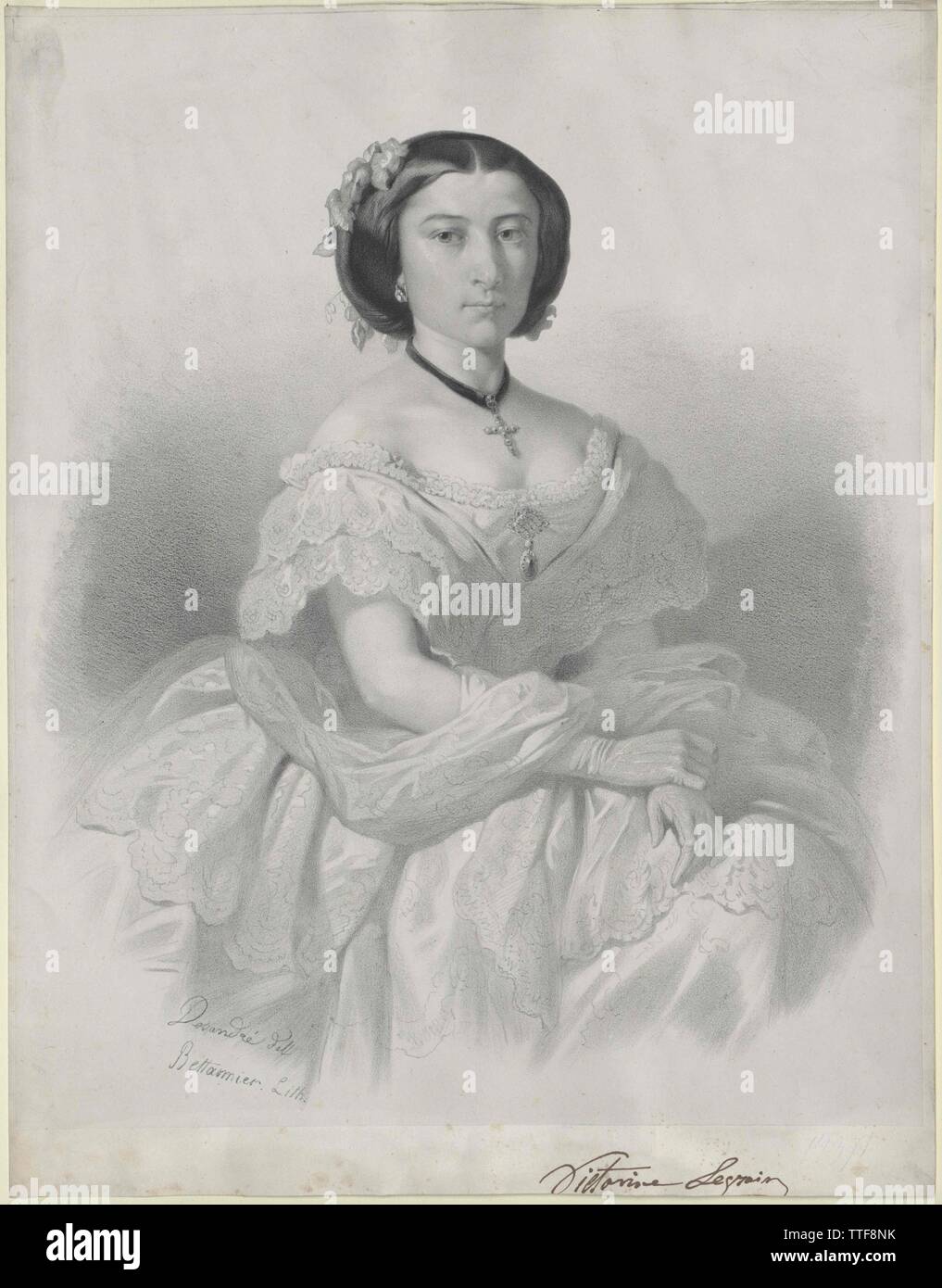 Legrain, Vincenzo, vissuto circa 1857, Additional-Rights-Clearance-Info-Not-Available Foto Stock