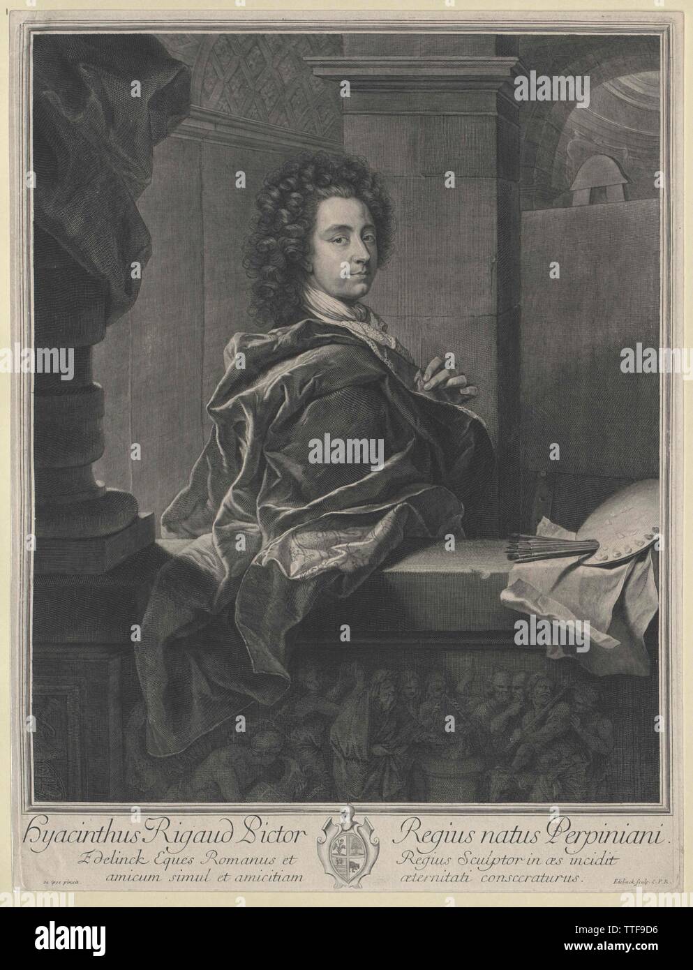 Rigaud Il duomo, Hyacinthe, Additional-Rights-Clearance-Info-Not-Available Foto Stock