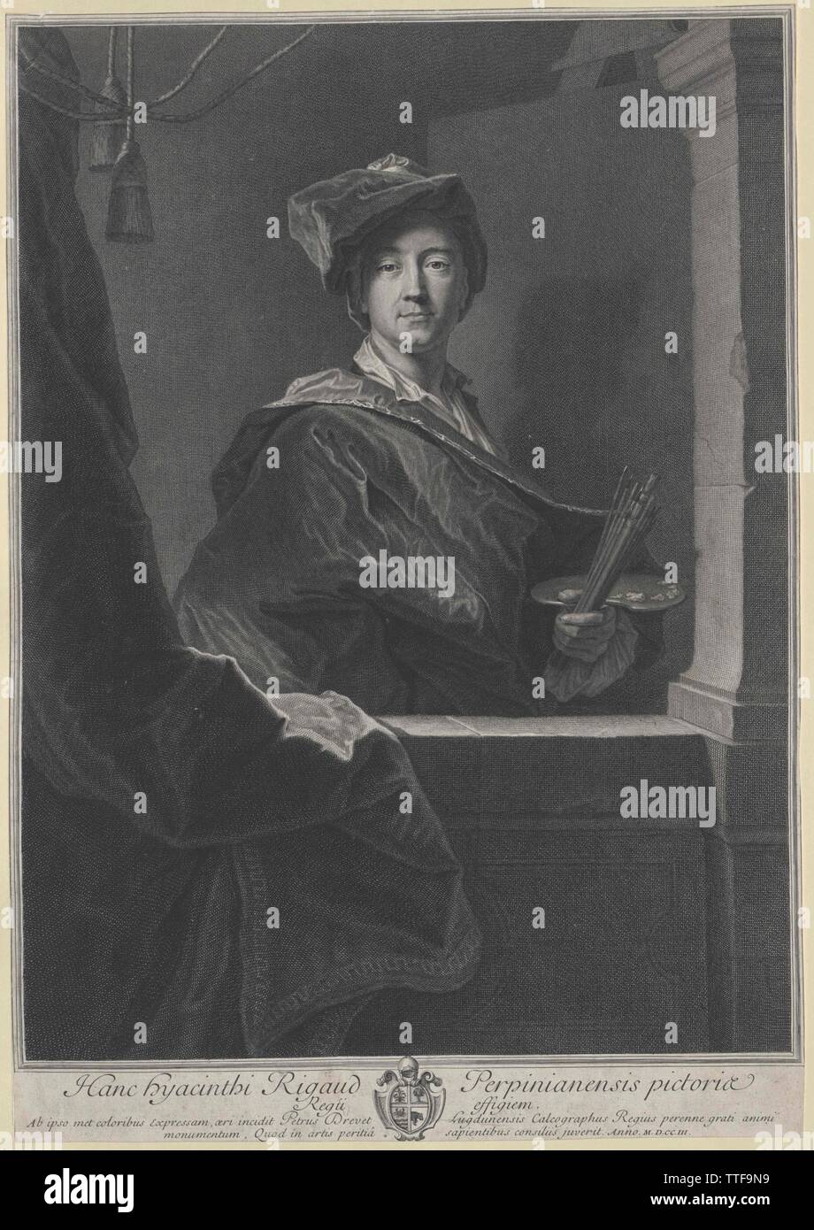 Rigaud Il duomo, Hyacinthe, Additional-Rights-Clearance-Info-Not-Available Foto Stock