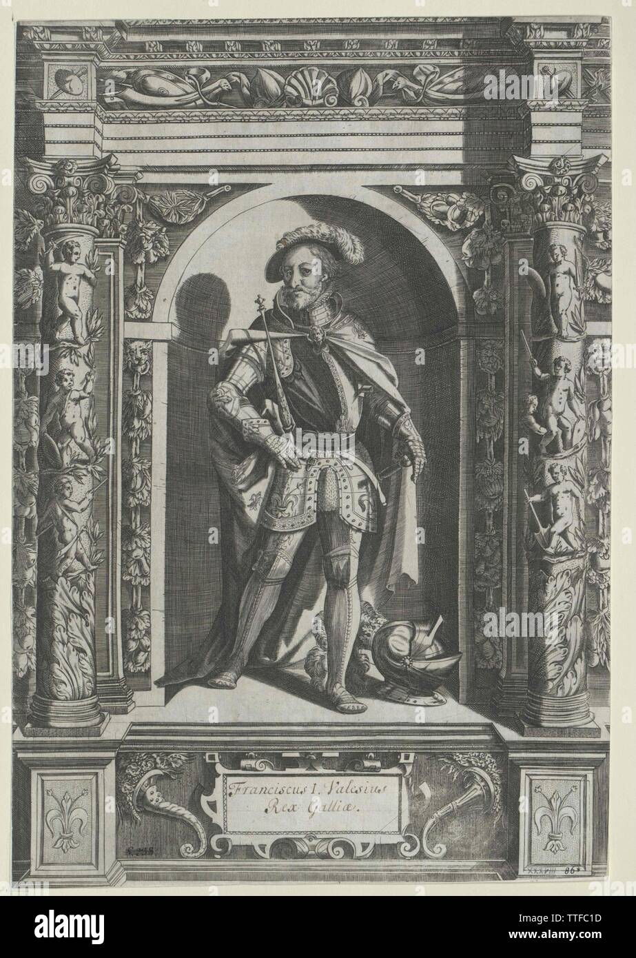 Francesco I Re di Francia, Additional-Rights-Clearance-Info-Not-Available Foto Stock
