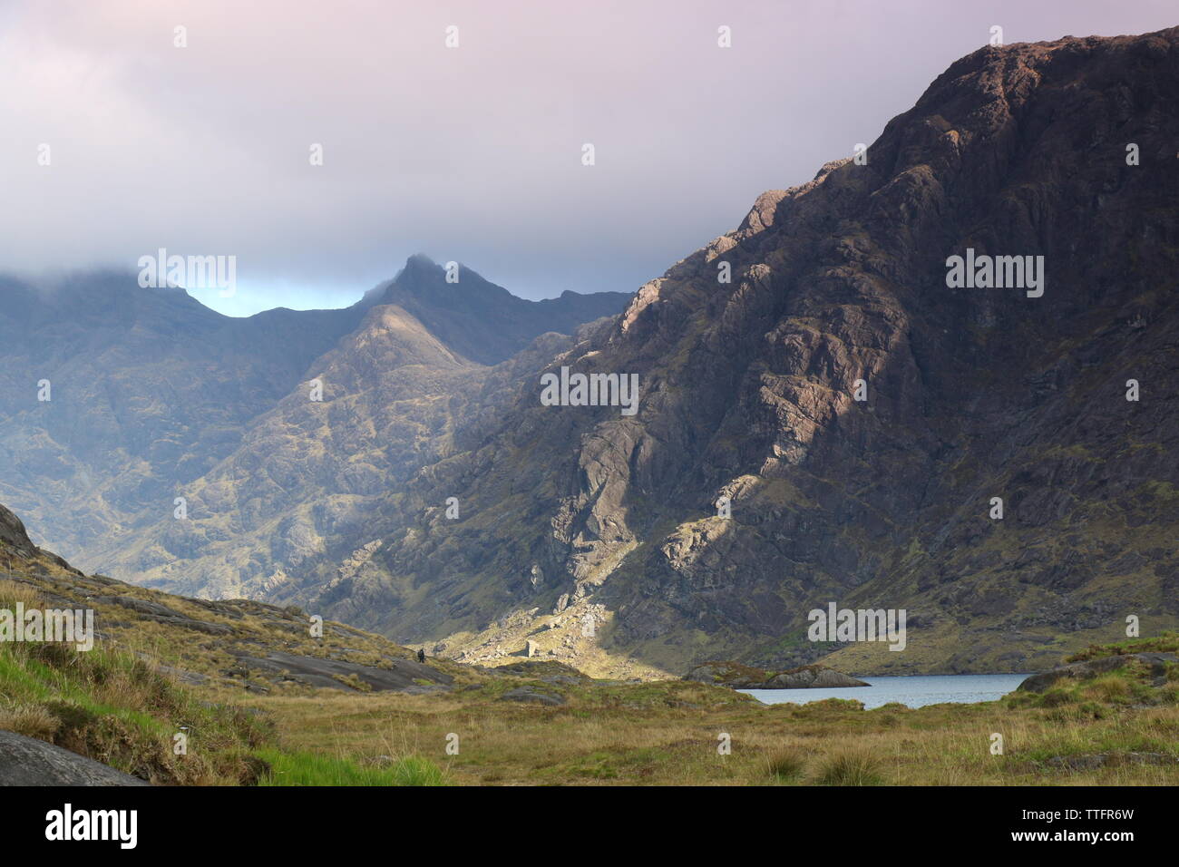 La bellezza di Elgol, Isola di Skye, Scotland, Regno Unito Foto Stock