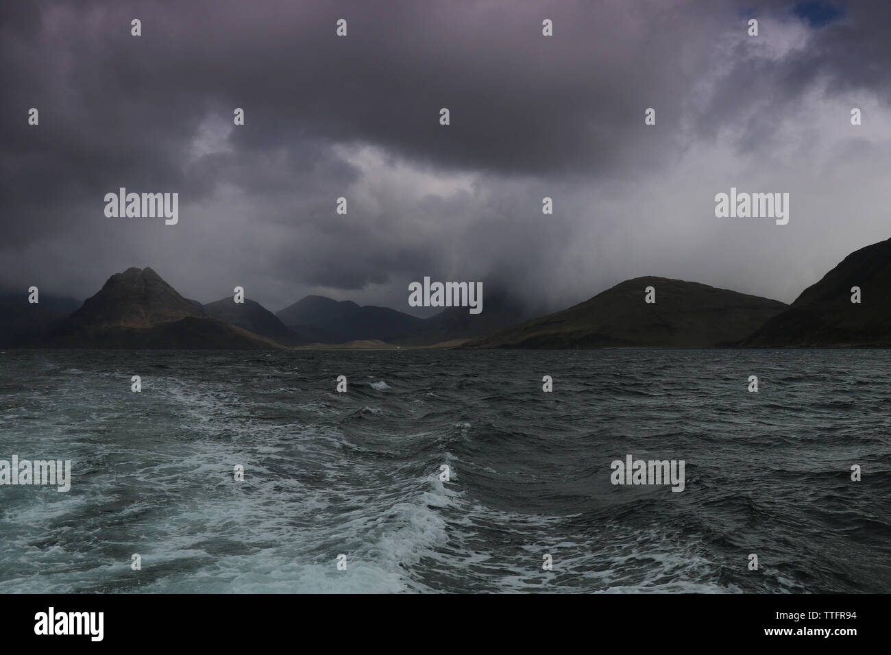 La bellezza di Elgol, Isola di Skye, Scotland, Regno Unito Foto Stock