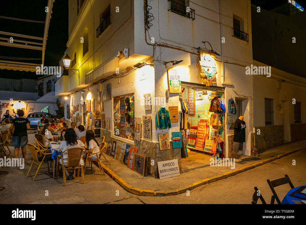 Zahara de los Atunes. Barbate comune. Costa de la Luz. La provincia di Cadiz Cadice. Andalusia. Andalusia. Spagna Foto Stock