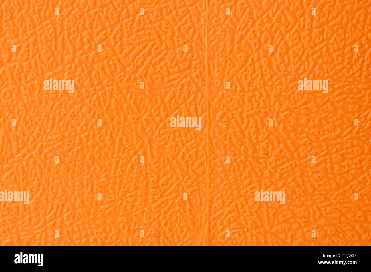 Close up di orange frigobox texture e lo sfondo Foto Stock
